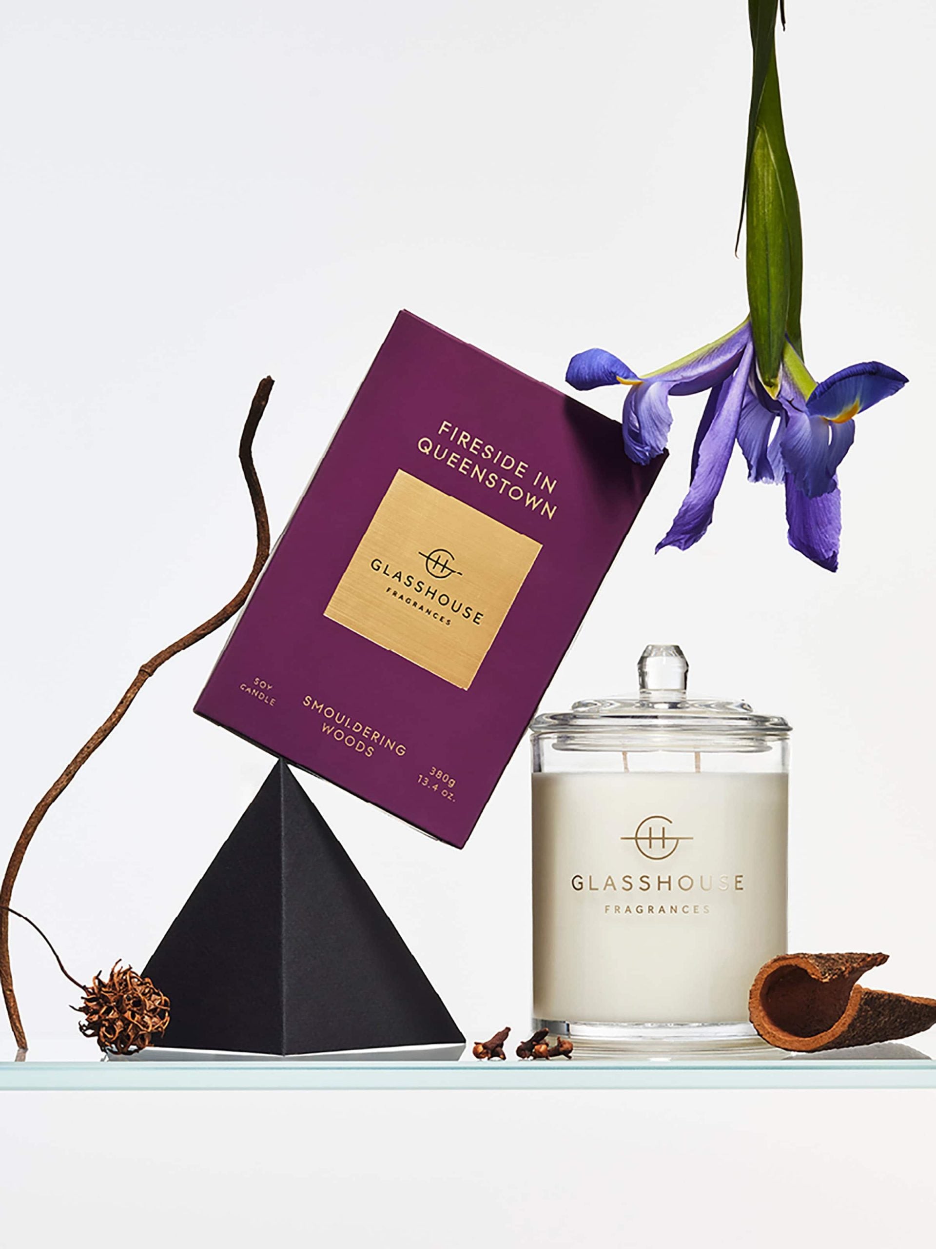 Glasshouse Fragrances Soy Candle 380G image 1