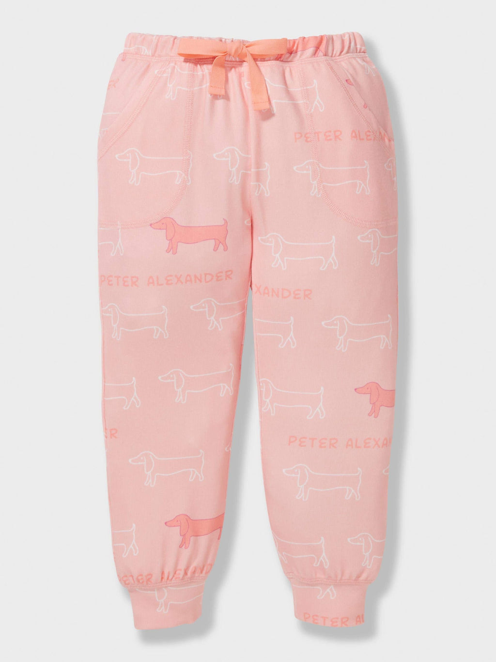 Girls Melon Penny Print Pj Set multi image 1