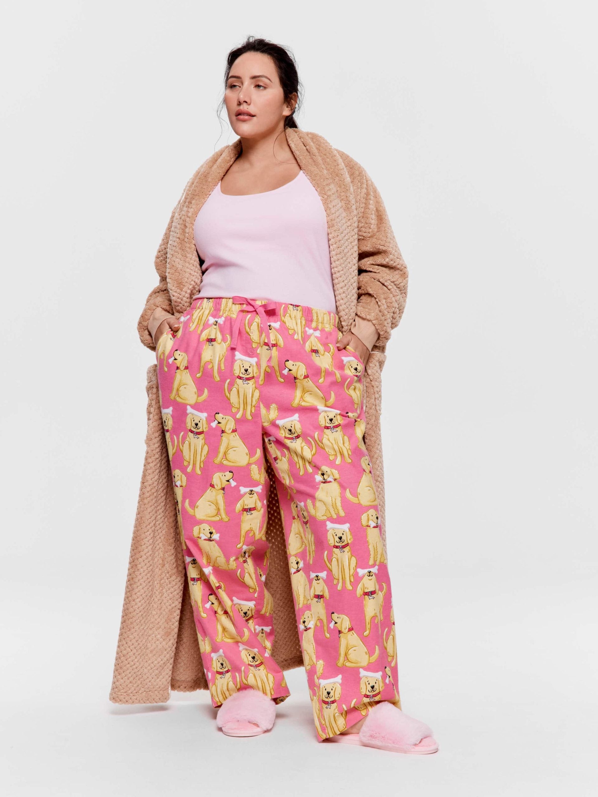 P.A. Plus Dog N Bone Classic Flannelette Pj Pant Multi image 0