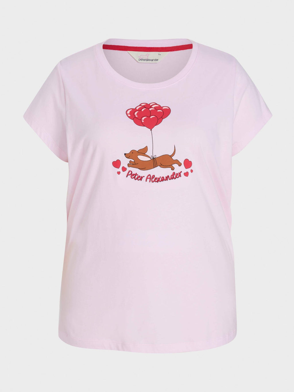 P.A. Plus Valentines Day Penny Tee Pink image 3