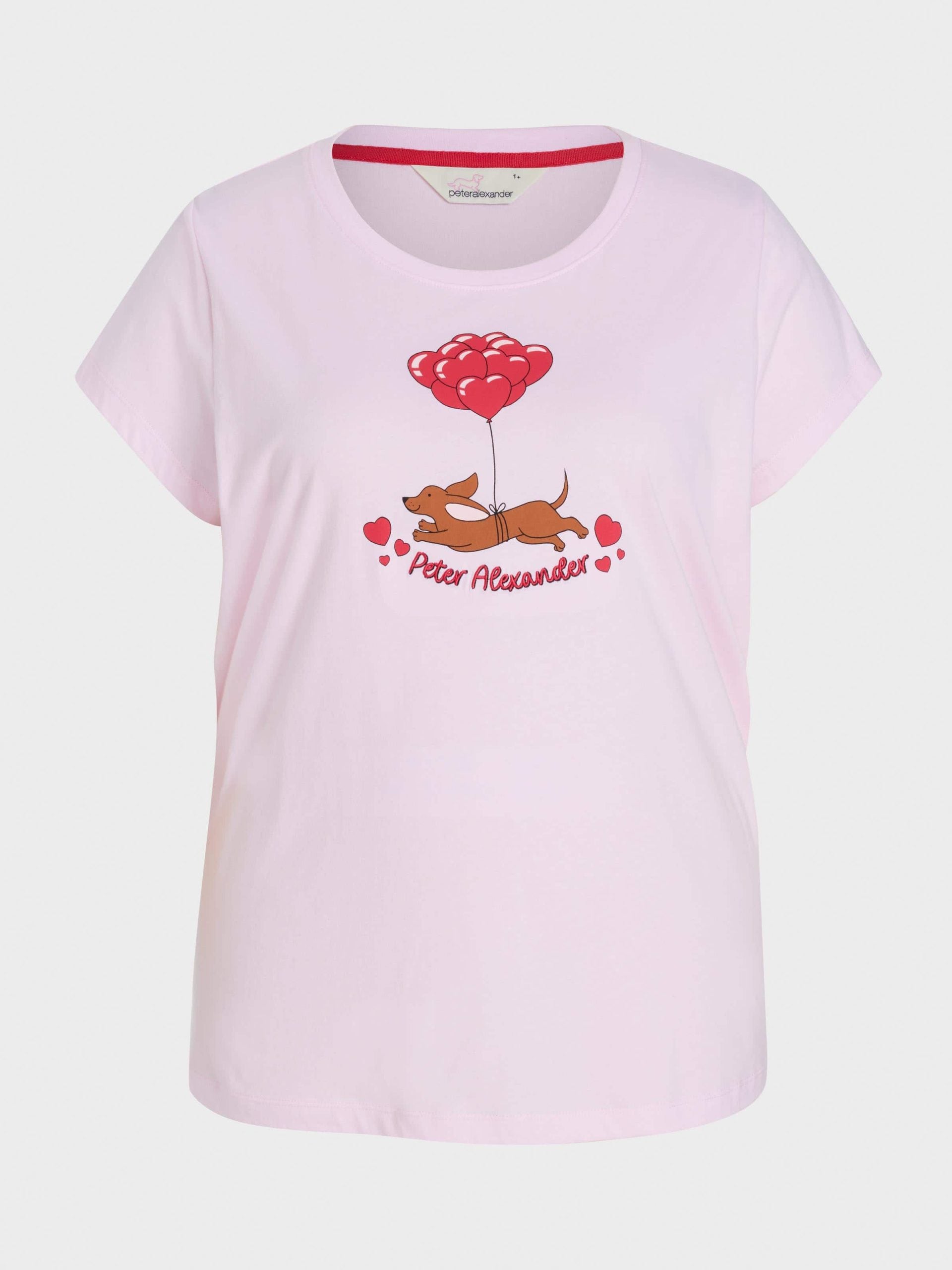 P.A. Plus Valentines Day Penny Tee Pink image 3