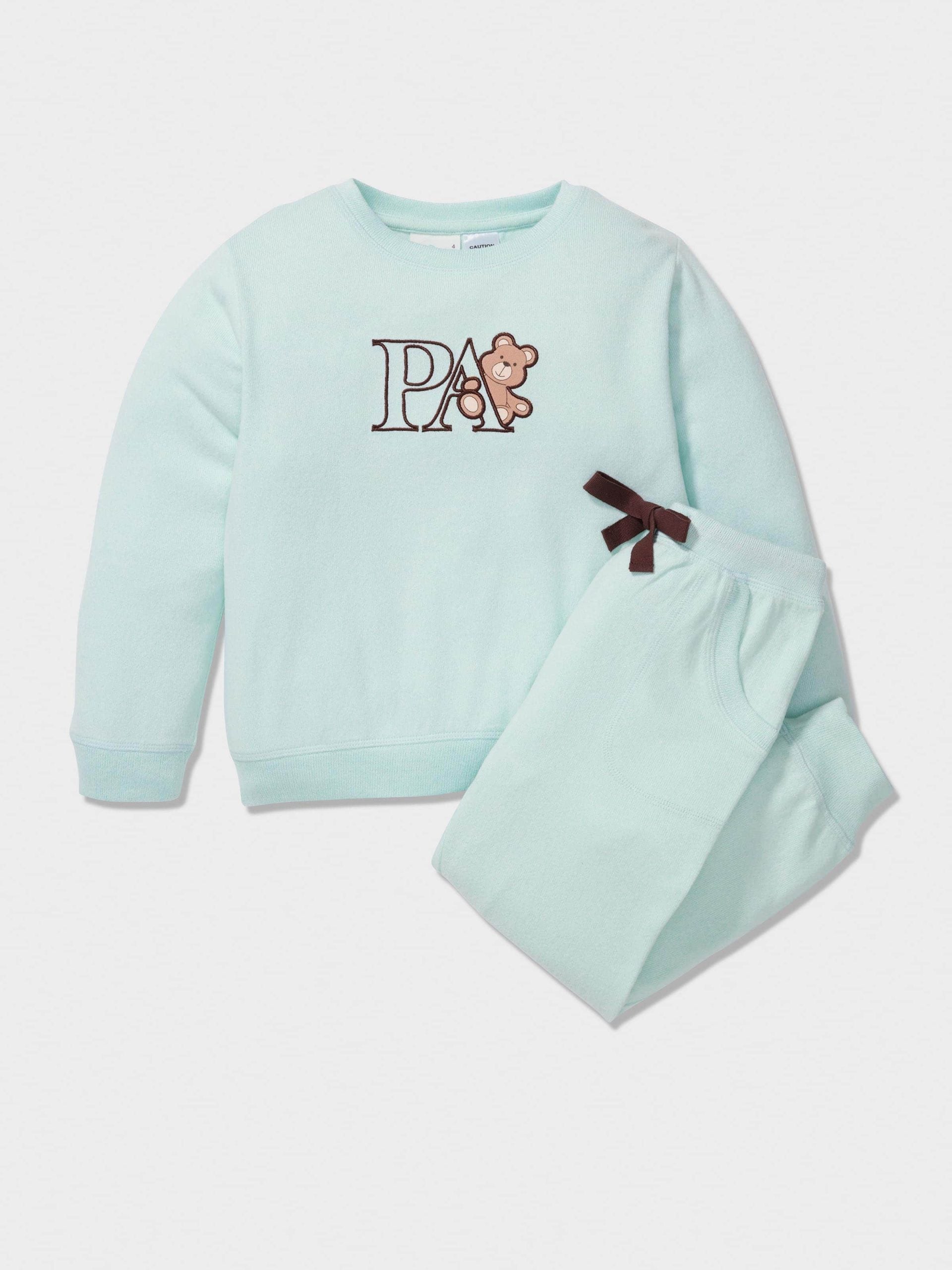 Girls Mint P.A. Long Pj Set mint image 0