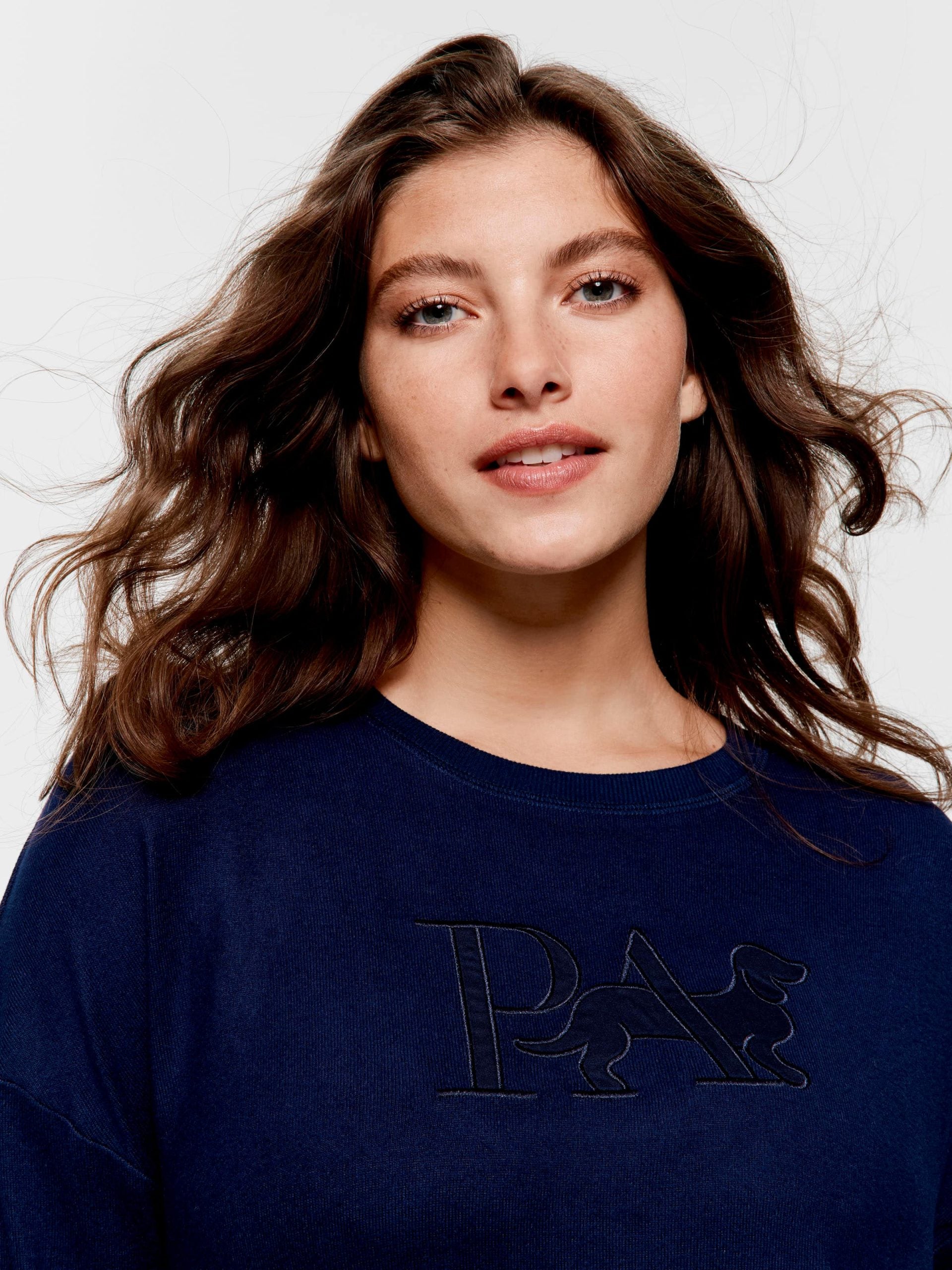 Navy Plush Sweater navy image 0
