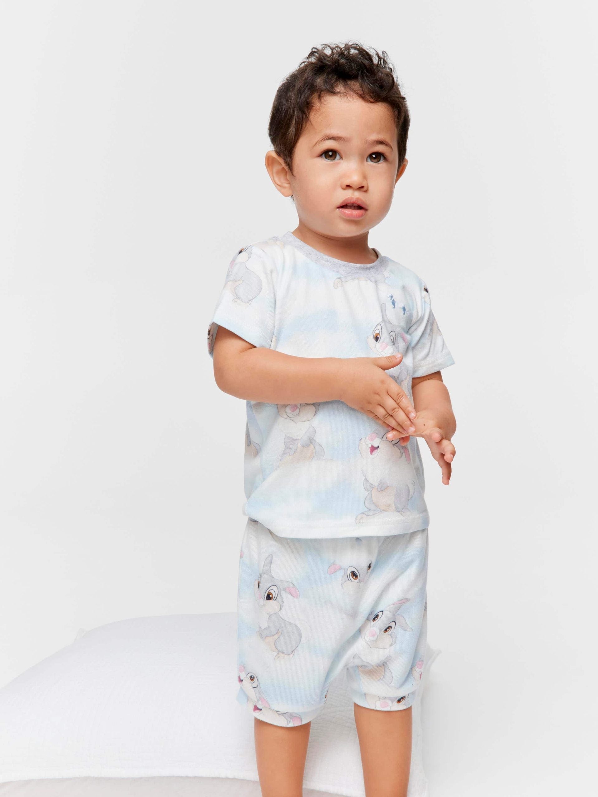 Baby Thumper Clouds Shortie Pj Set multi image 1
