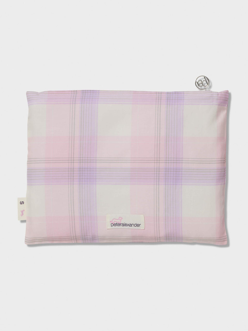 Pink & Lilac Check 100% Cotton Shortie Pj Set multi image 5