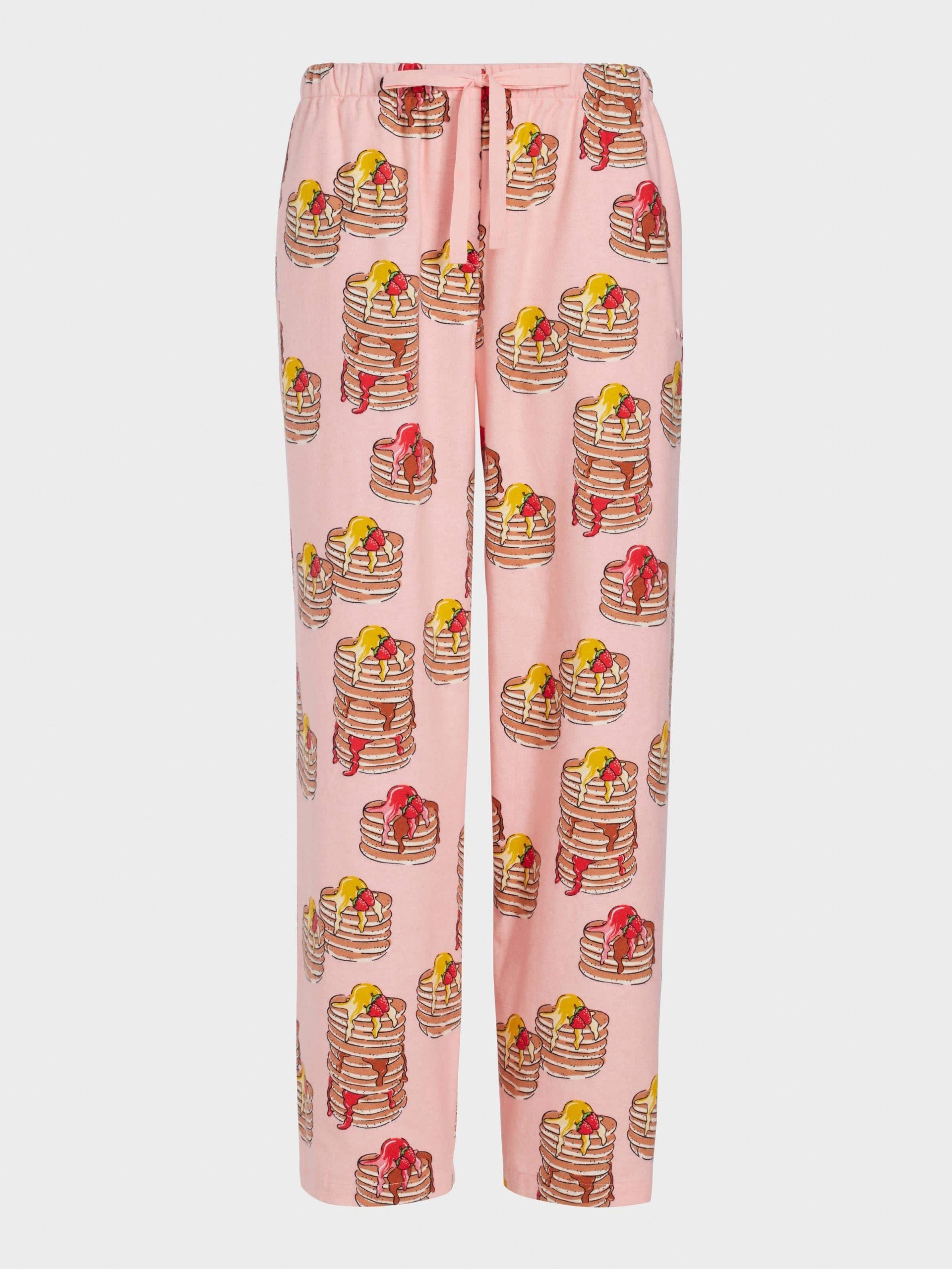 Pancake Stack Flannelette Pj Pant multi image 3