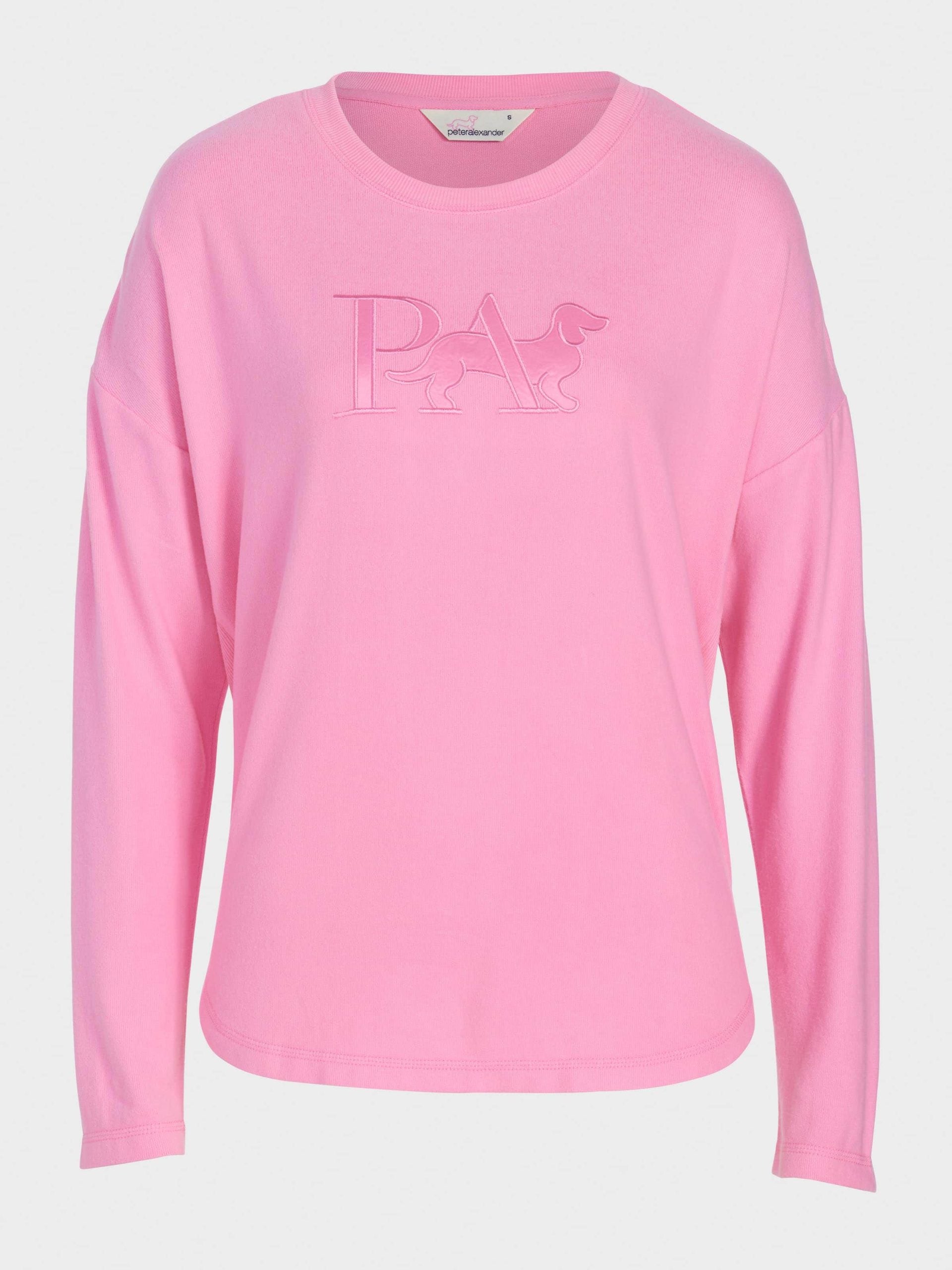 Pink Plush P.A. Logo Sweater pink image 3