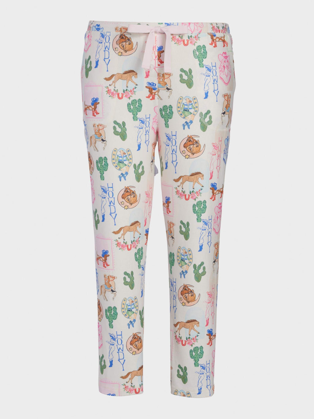 P.A. Plus Western Plush Tapered Pj Pant Multi image 3