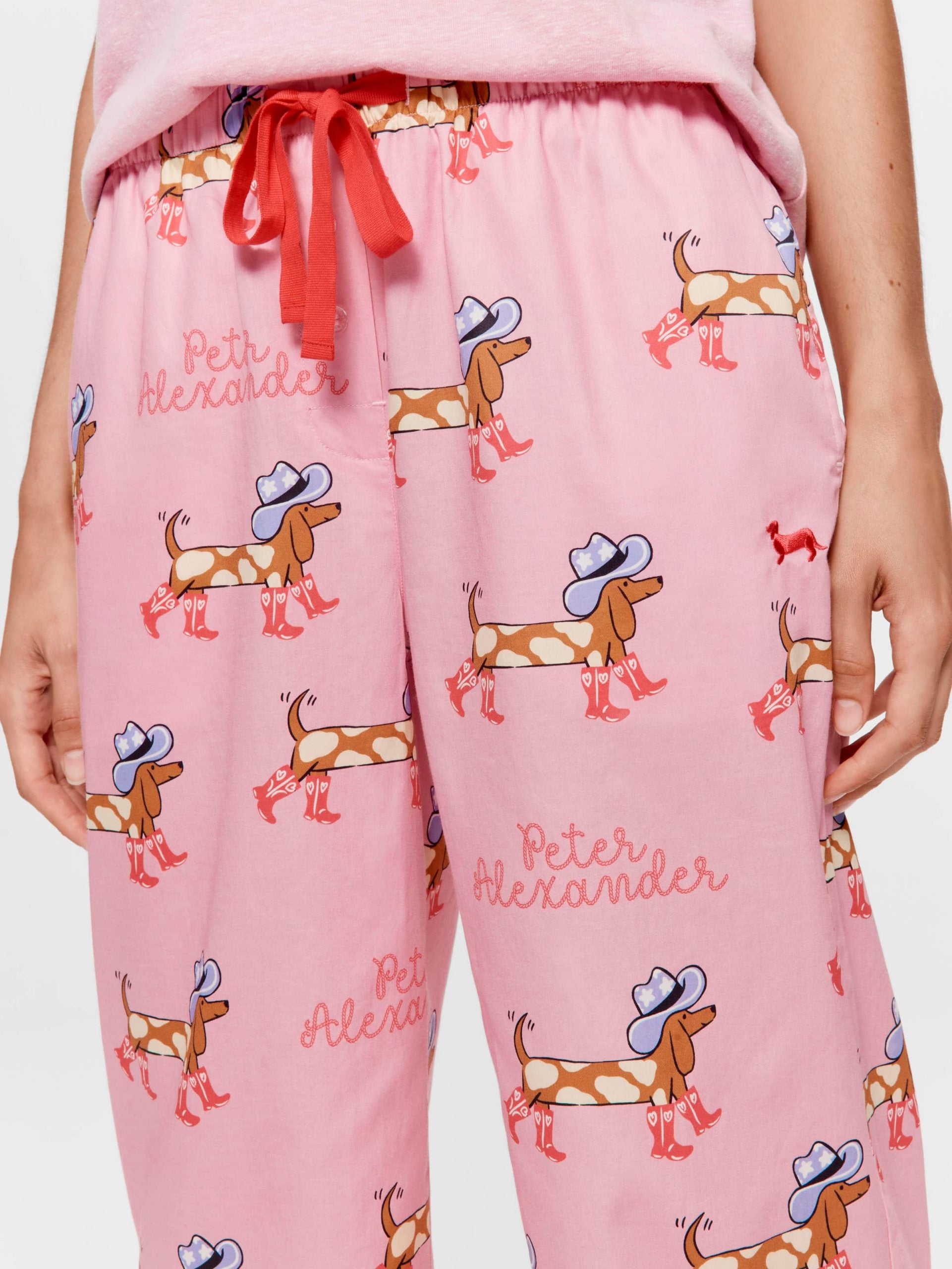 Cowdog 100% Cotton 3/4 Pj Pant Multi image 2