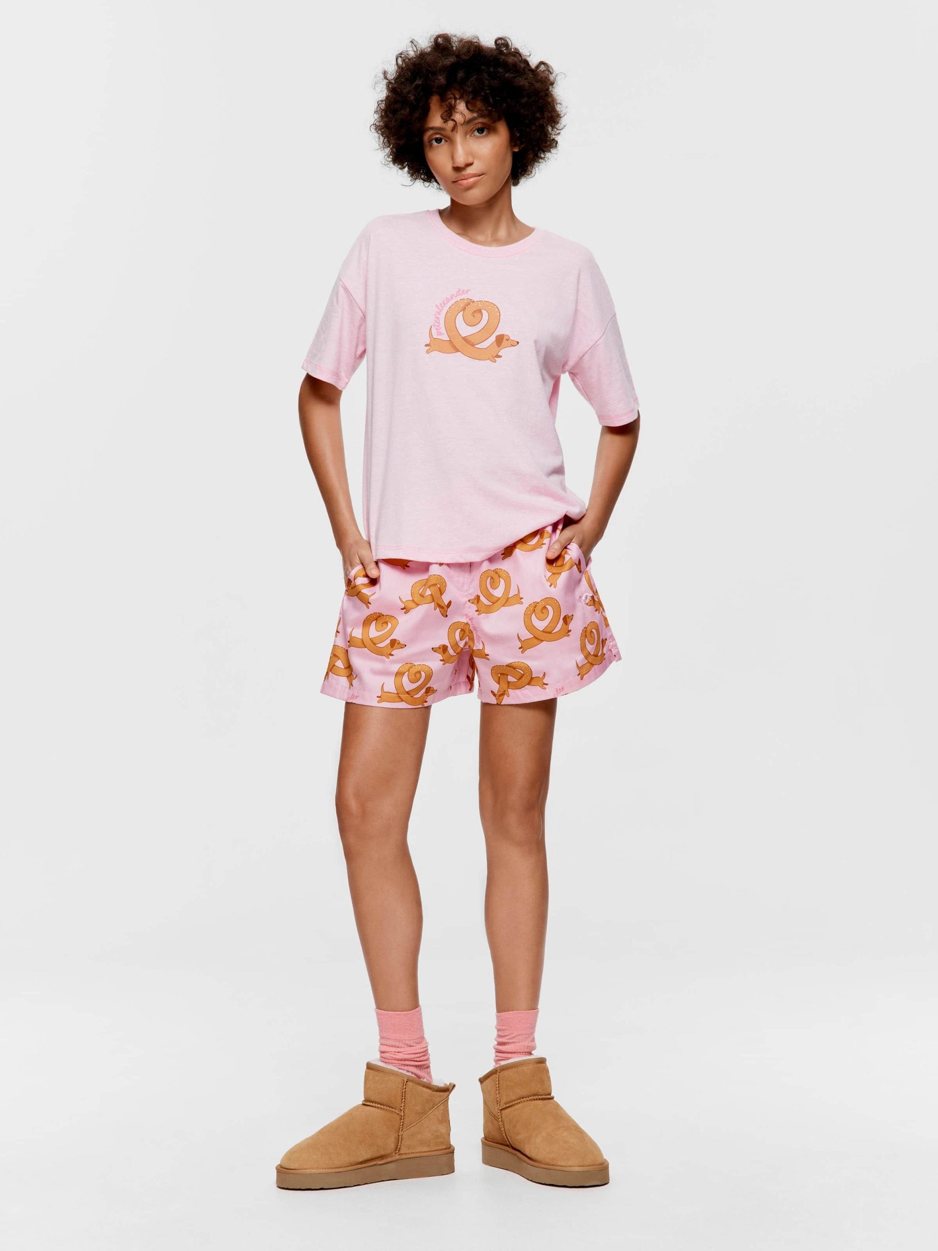 Pretzel Tee pink image 2