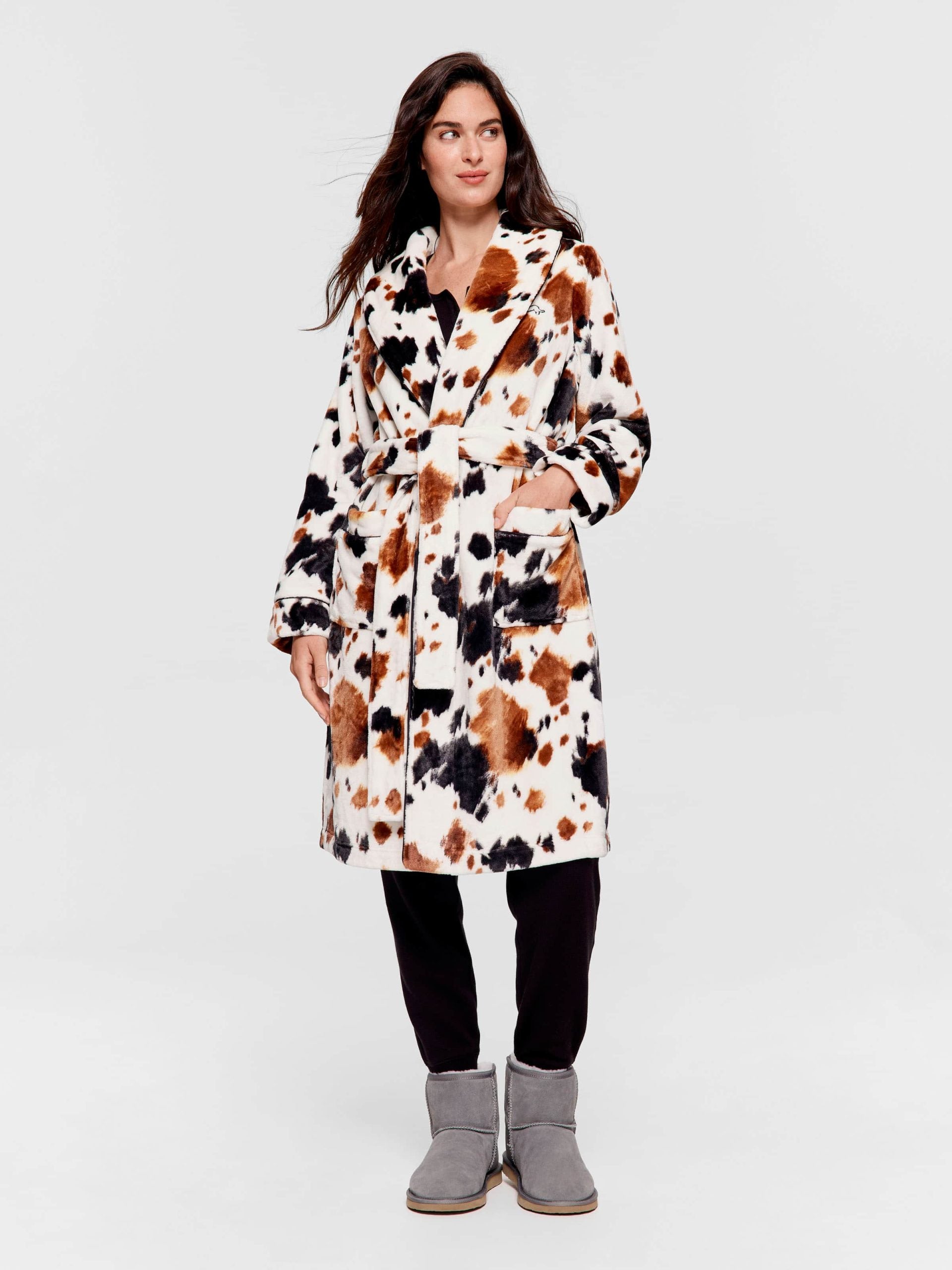 Cow Print Gown Multi image 2