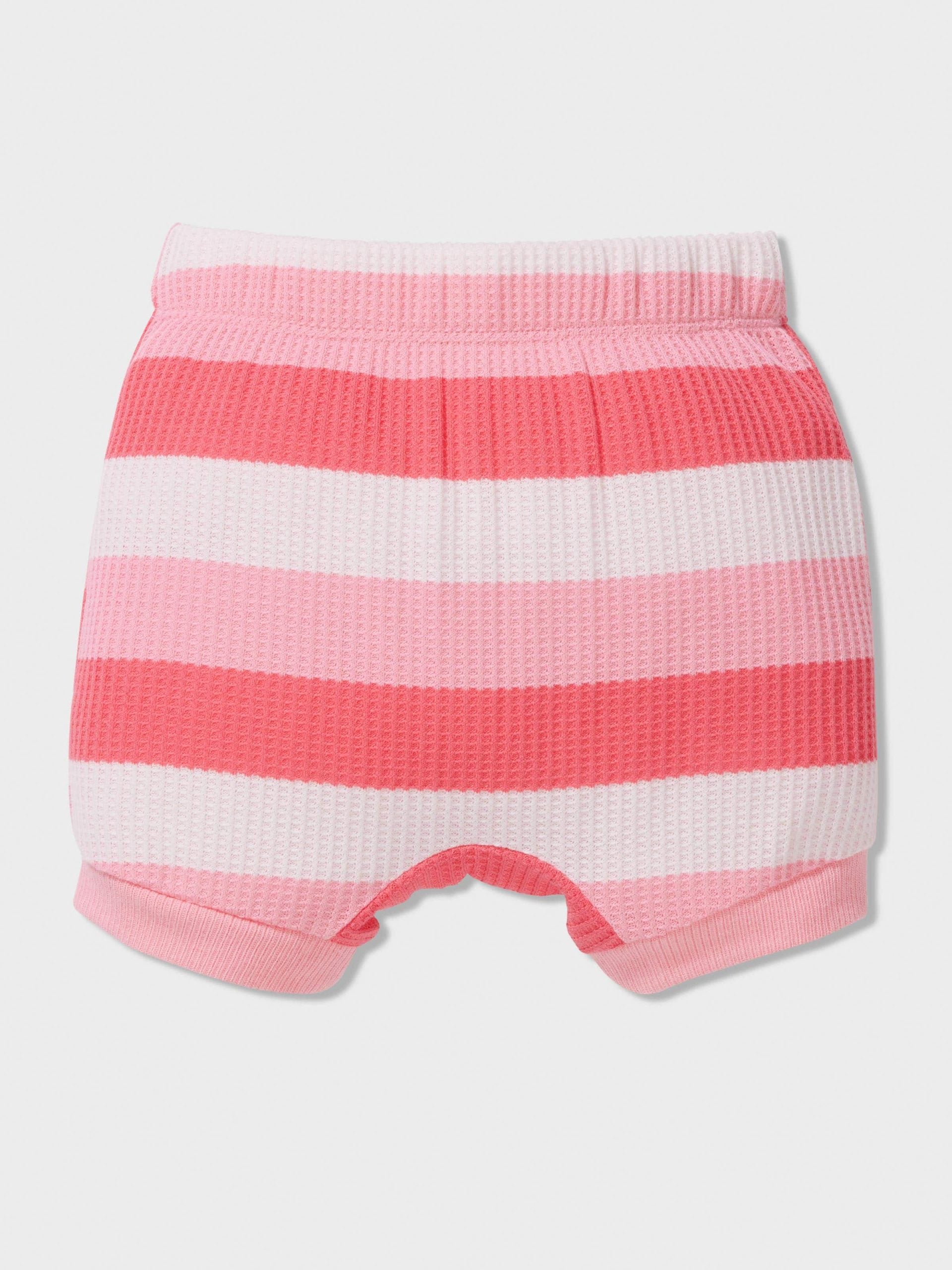 Baby Coral Stripe Short Pj Set multi image 3