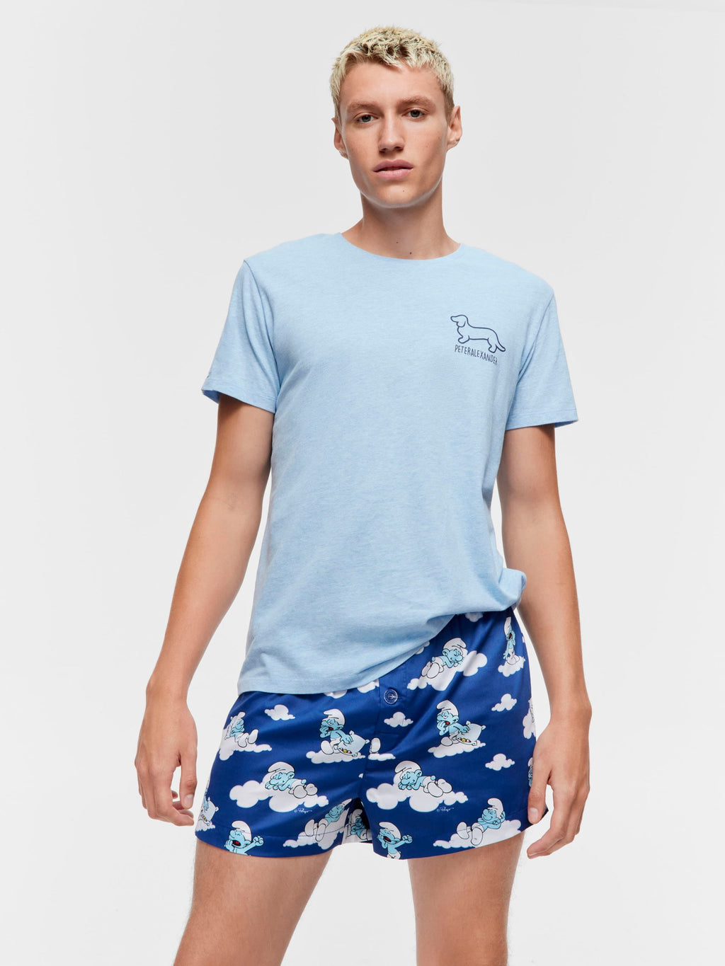 Sleepy Smurf Boxer Short multi image 0