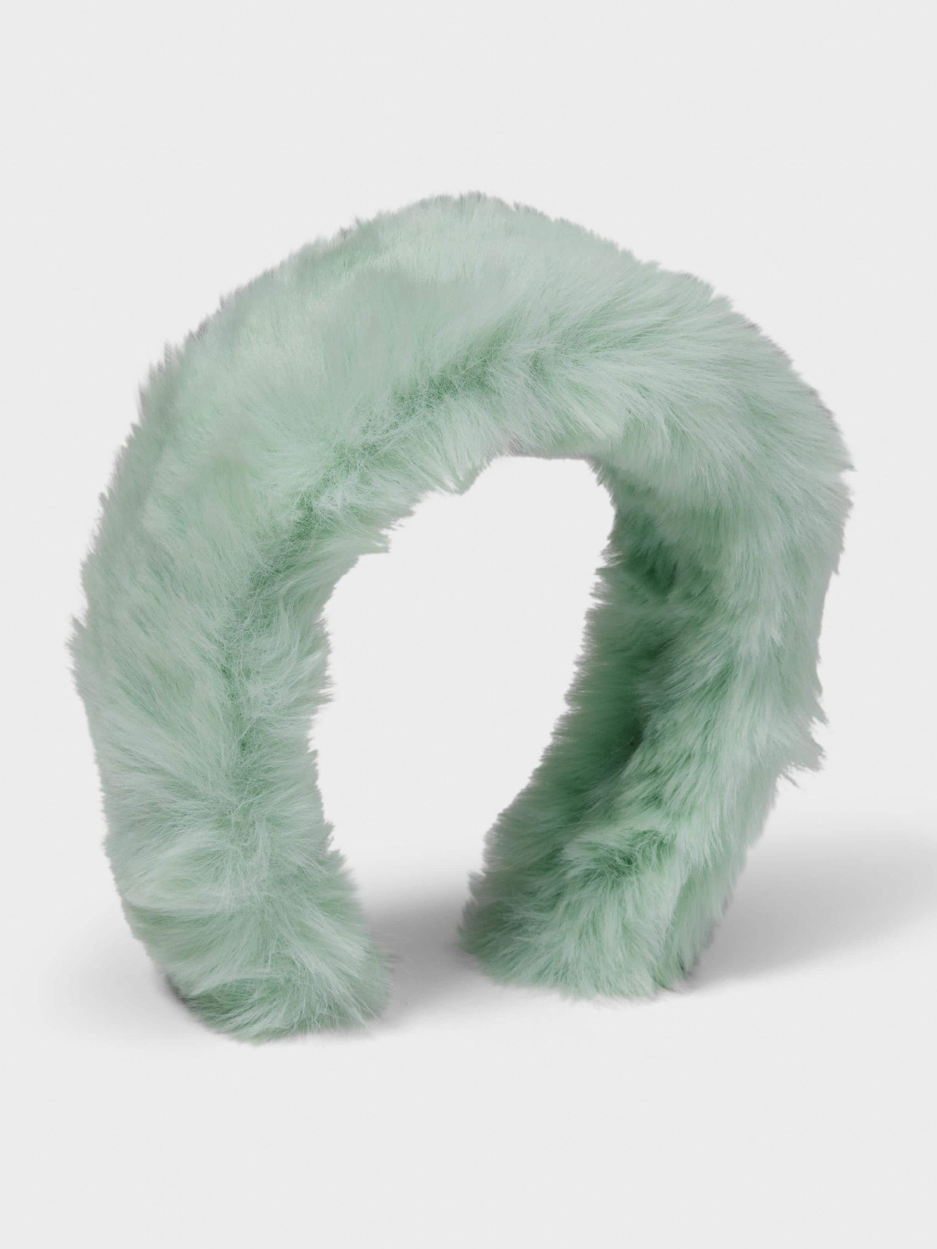 Fur Head Band mint image 1