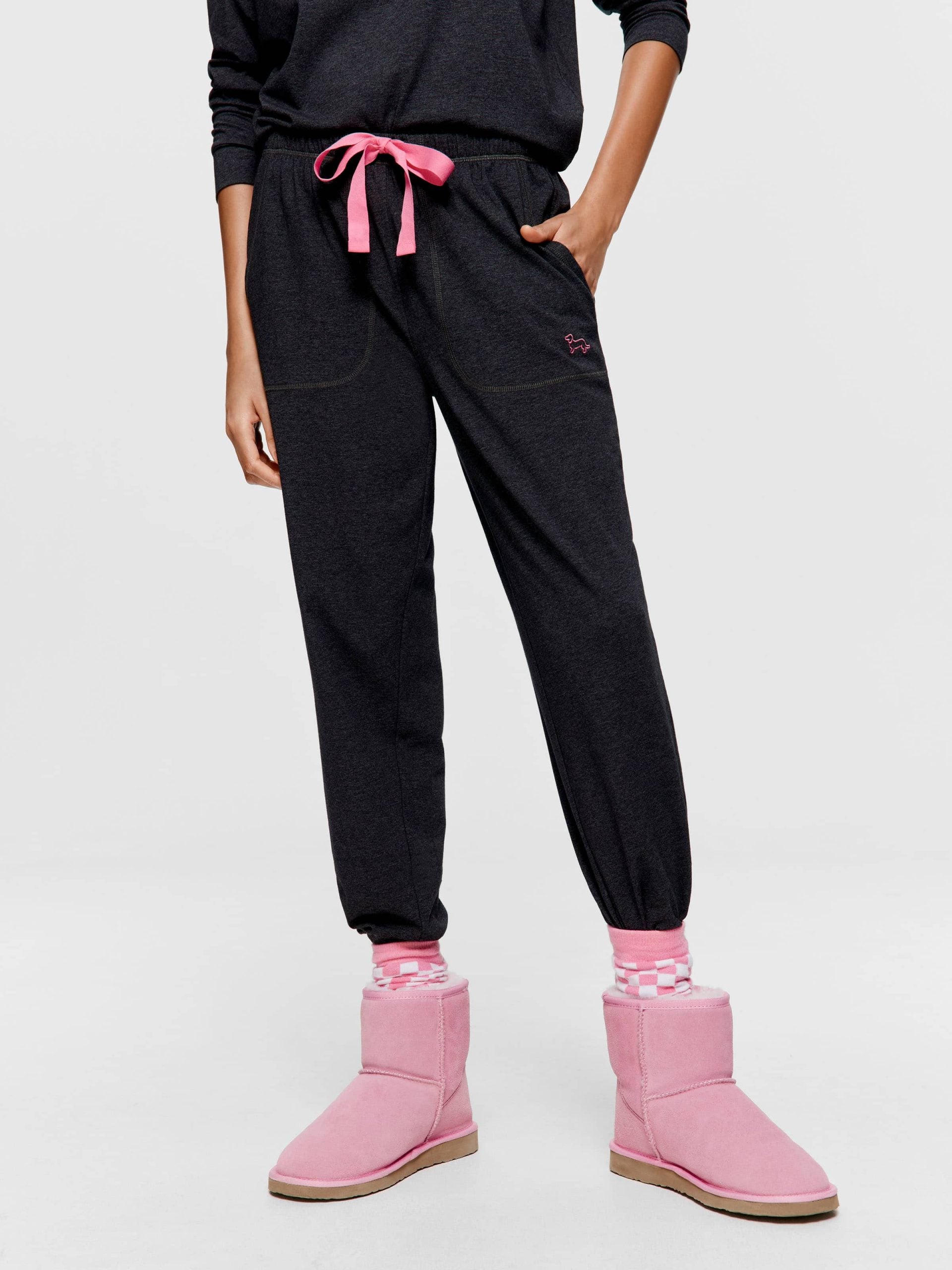 Charcoal Marle Easy Pj Pant charcoal image 2