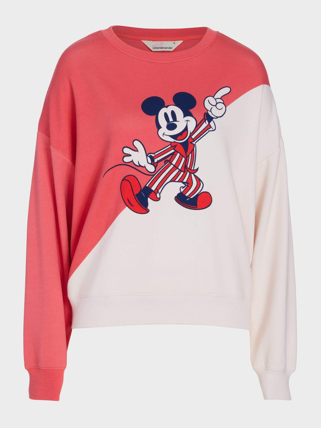 Mickey Mouse Track Sweater Red image 3
