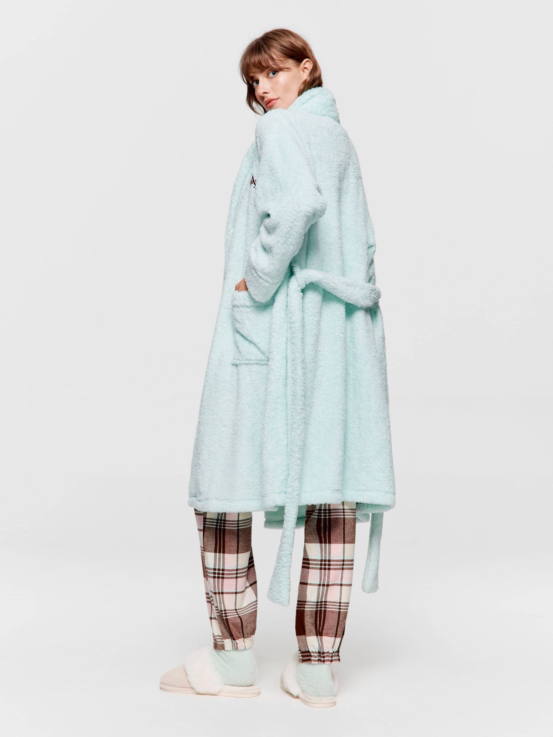 Mint Fluffy Gown mint image 3