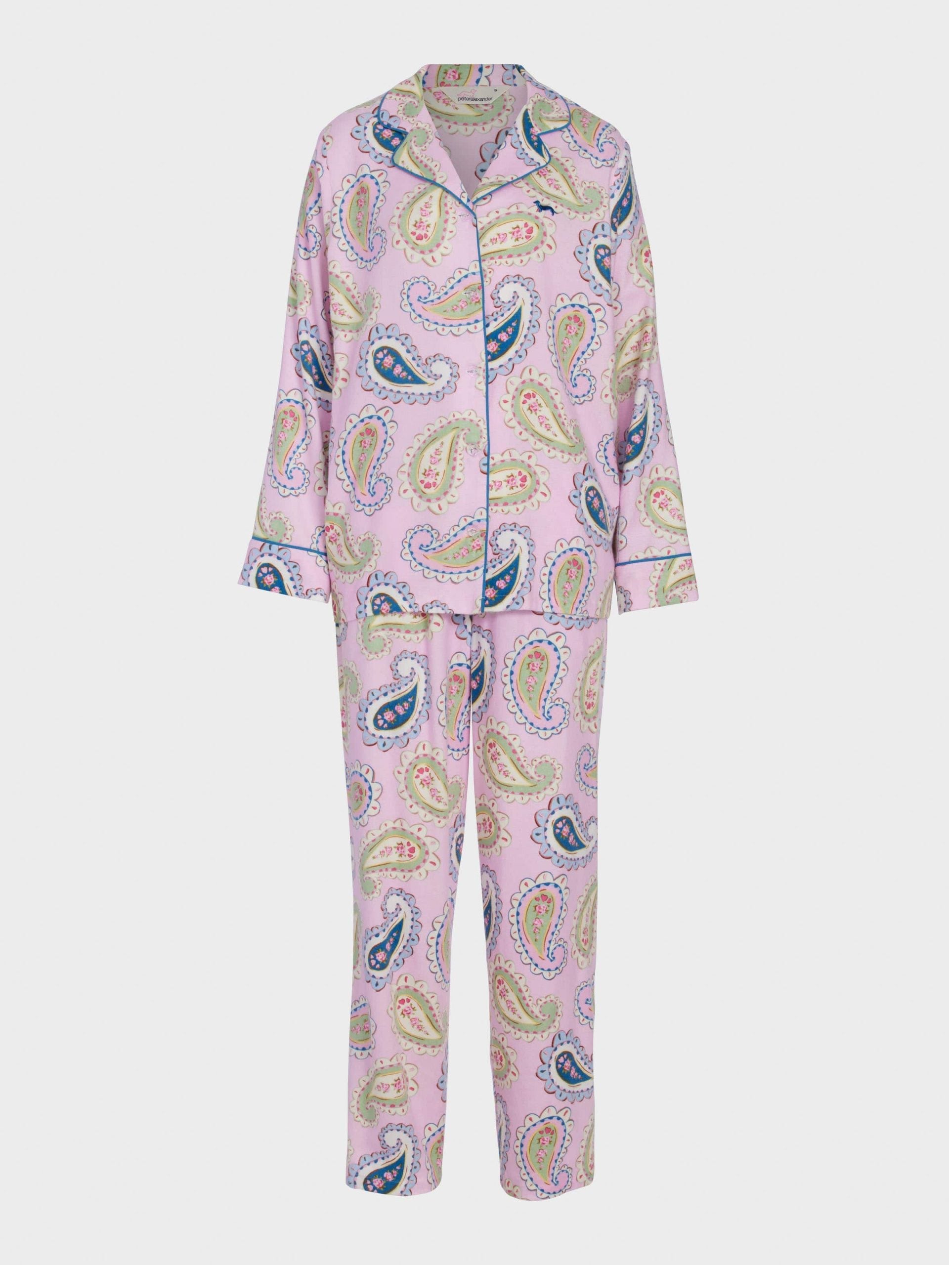 Cowgirl Paisley Bamboo Flannelette Classic Pj Set Multi image 4