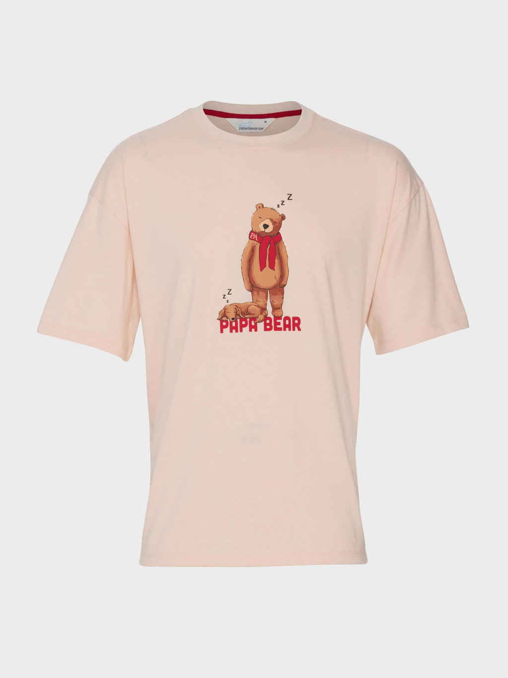Family Papa Bear Tee oatmeal image 3