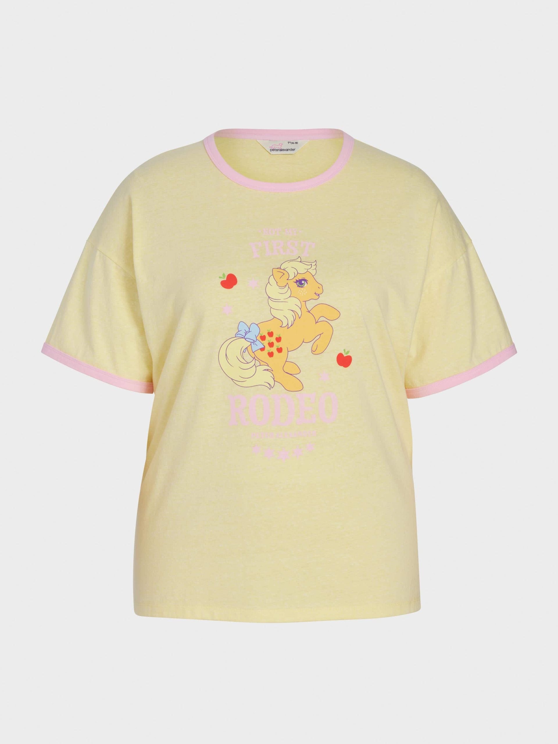 P.A. Plus My Little Pony Rodeo Oversized Tee Yellow image 3