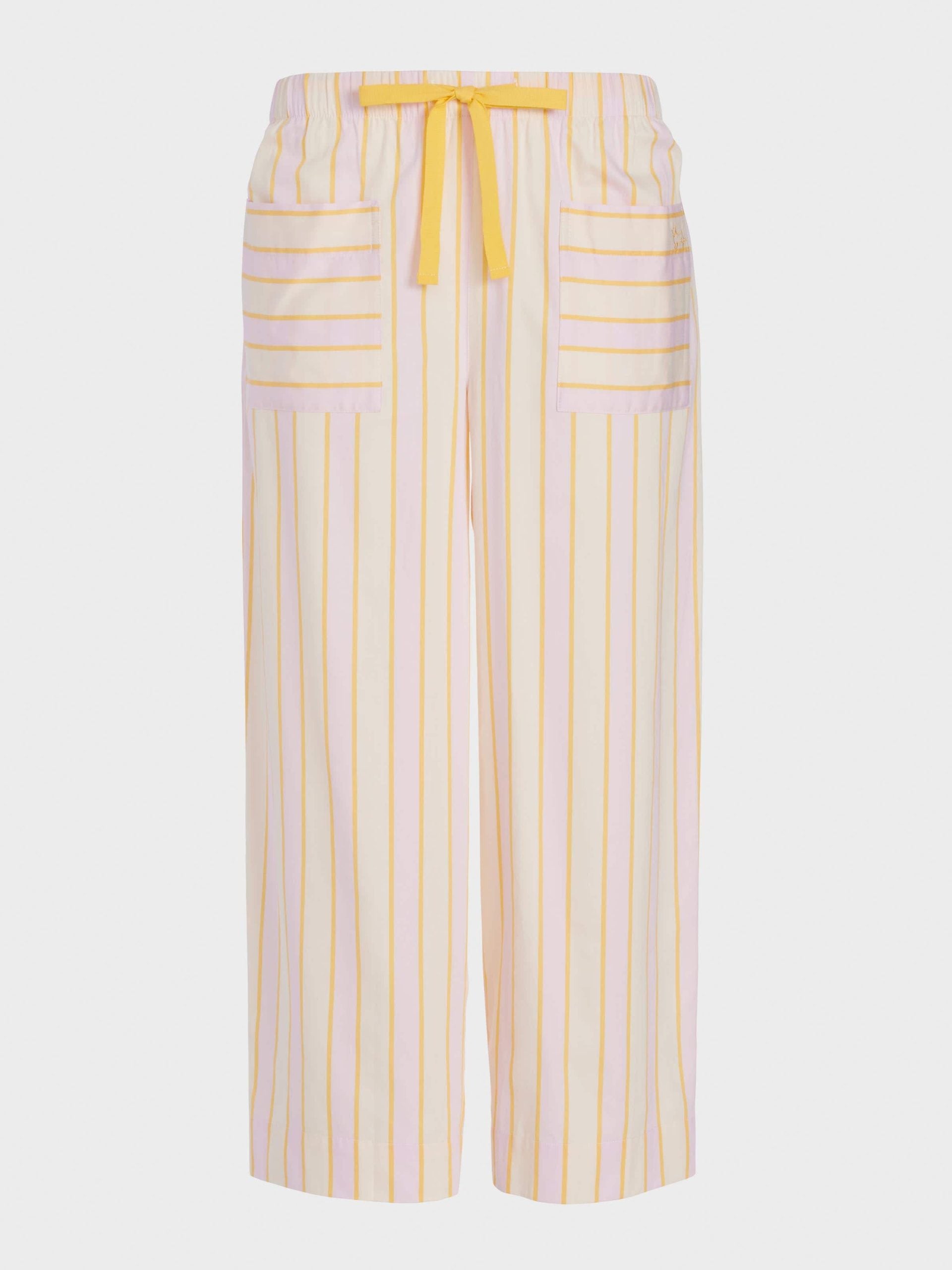 Yellow Stripe 3/4 Pj Pant multi image 3