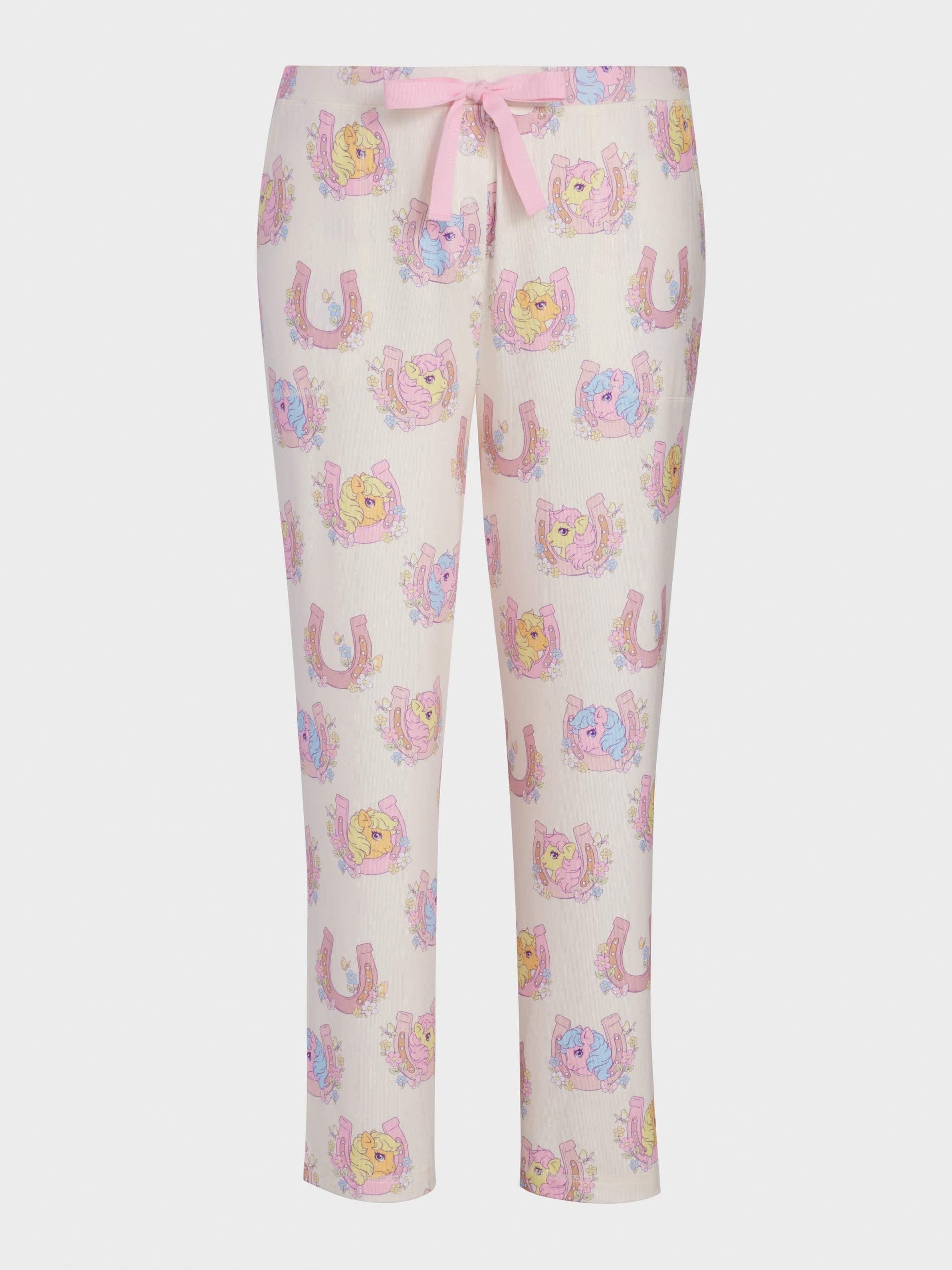 P.A. Plus My Little Pony Rodeo Plush Tapered Pj Pant Multi image 3