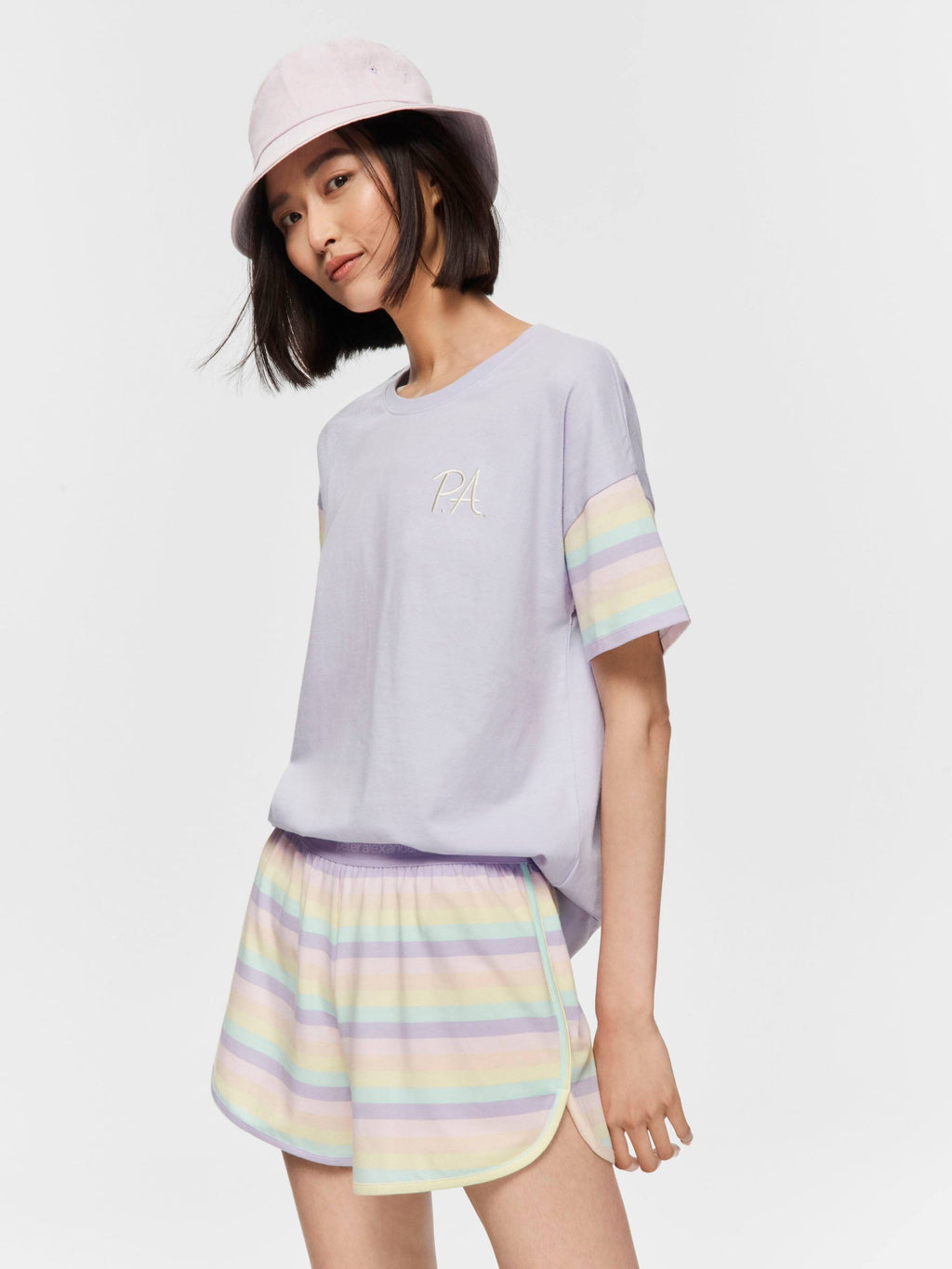 Pastel Stripe Short multi image 0