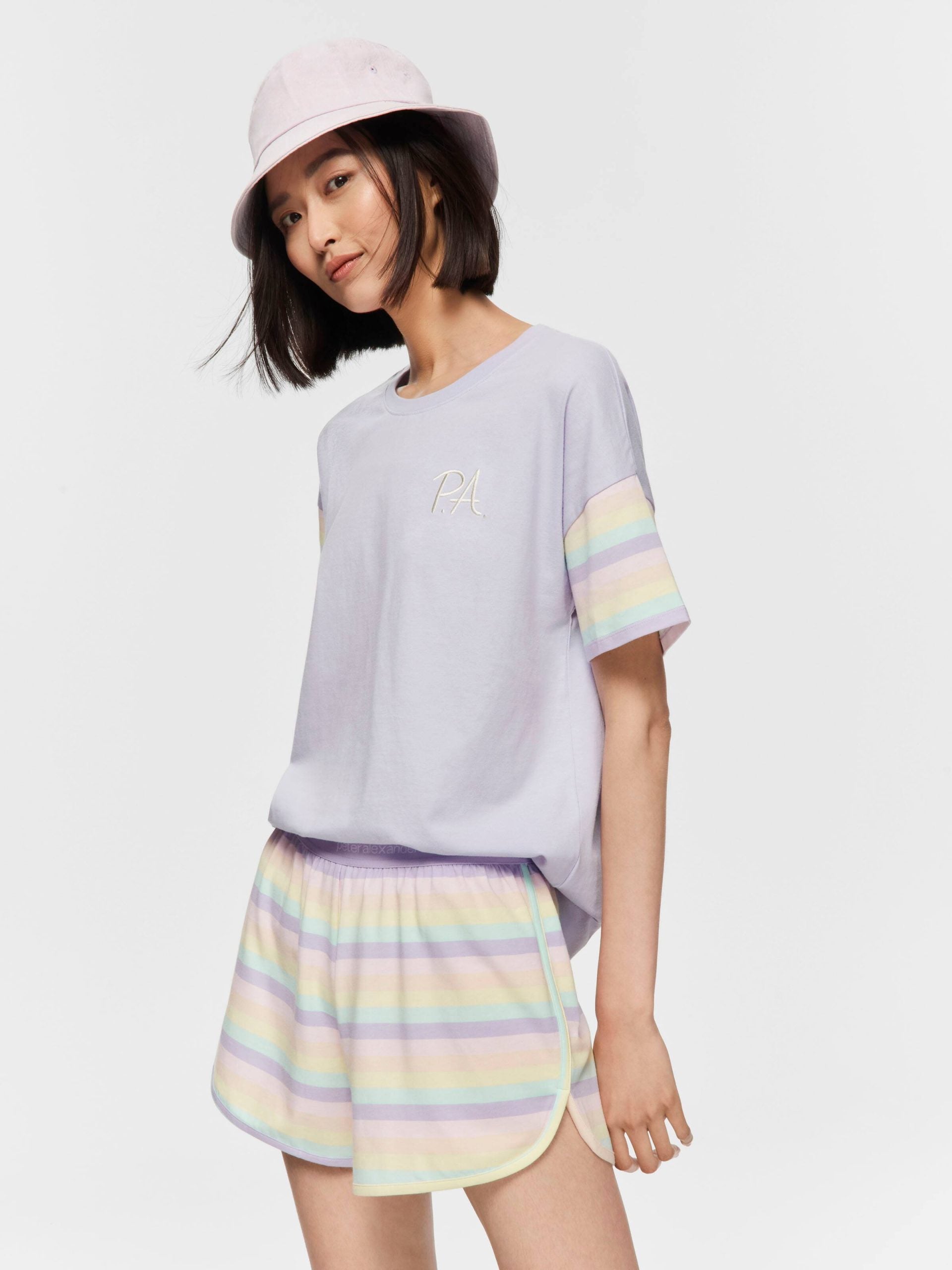 Pastel Stripe Short multi image 0