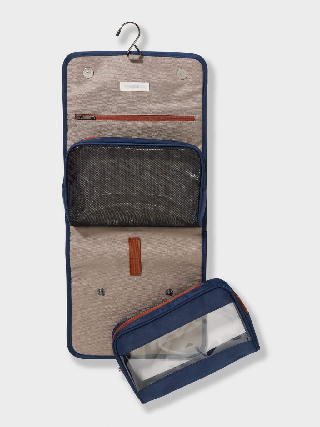 Mens Wash Bag navy image 3