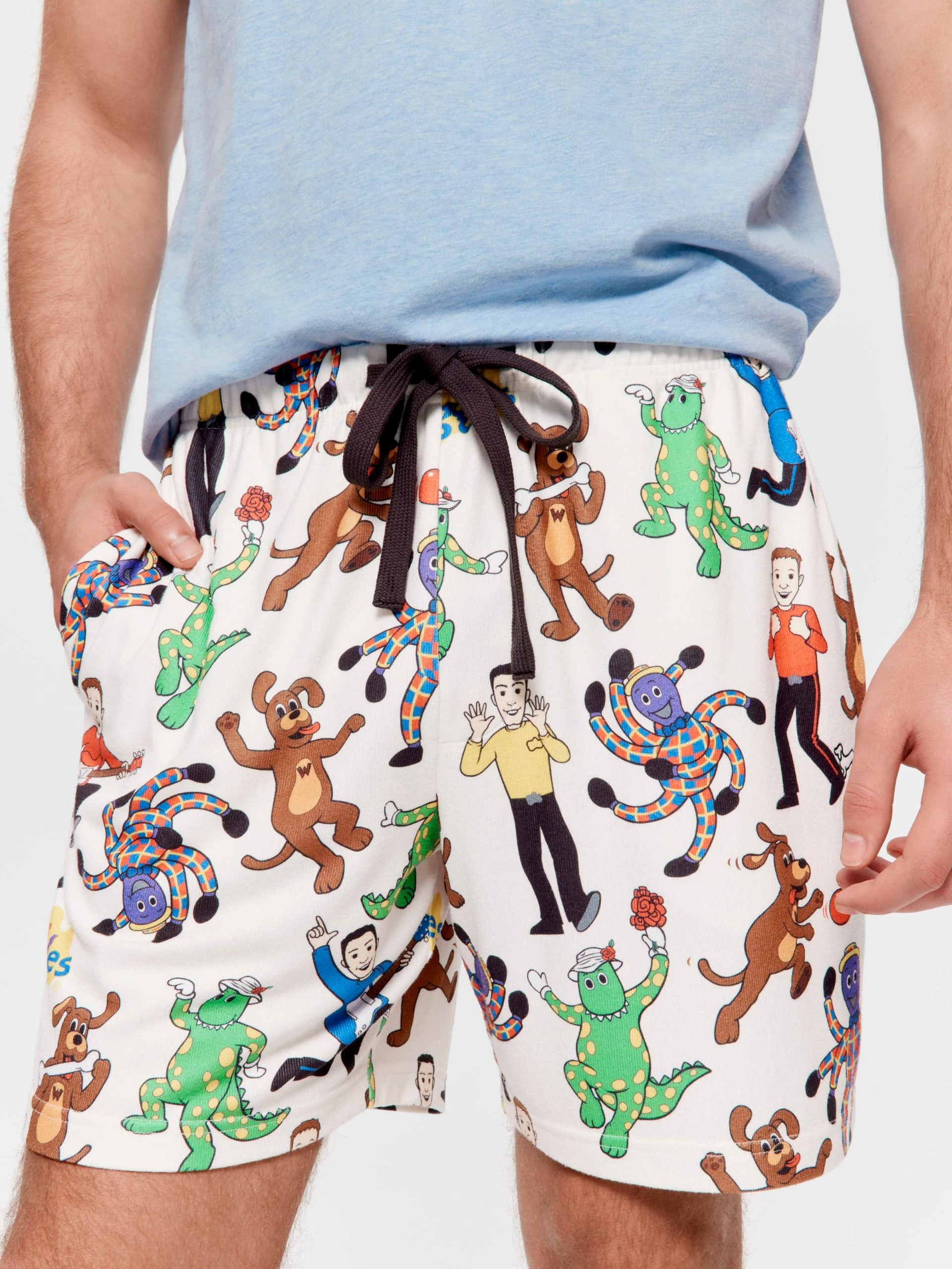 The Wiggles Knit Mid Short Multi image 1