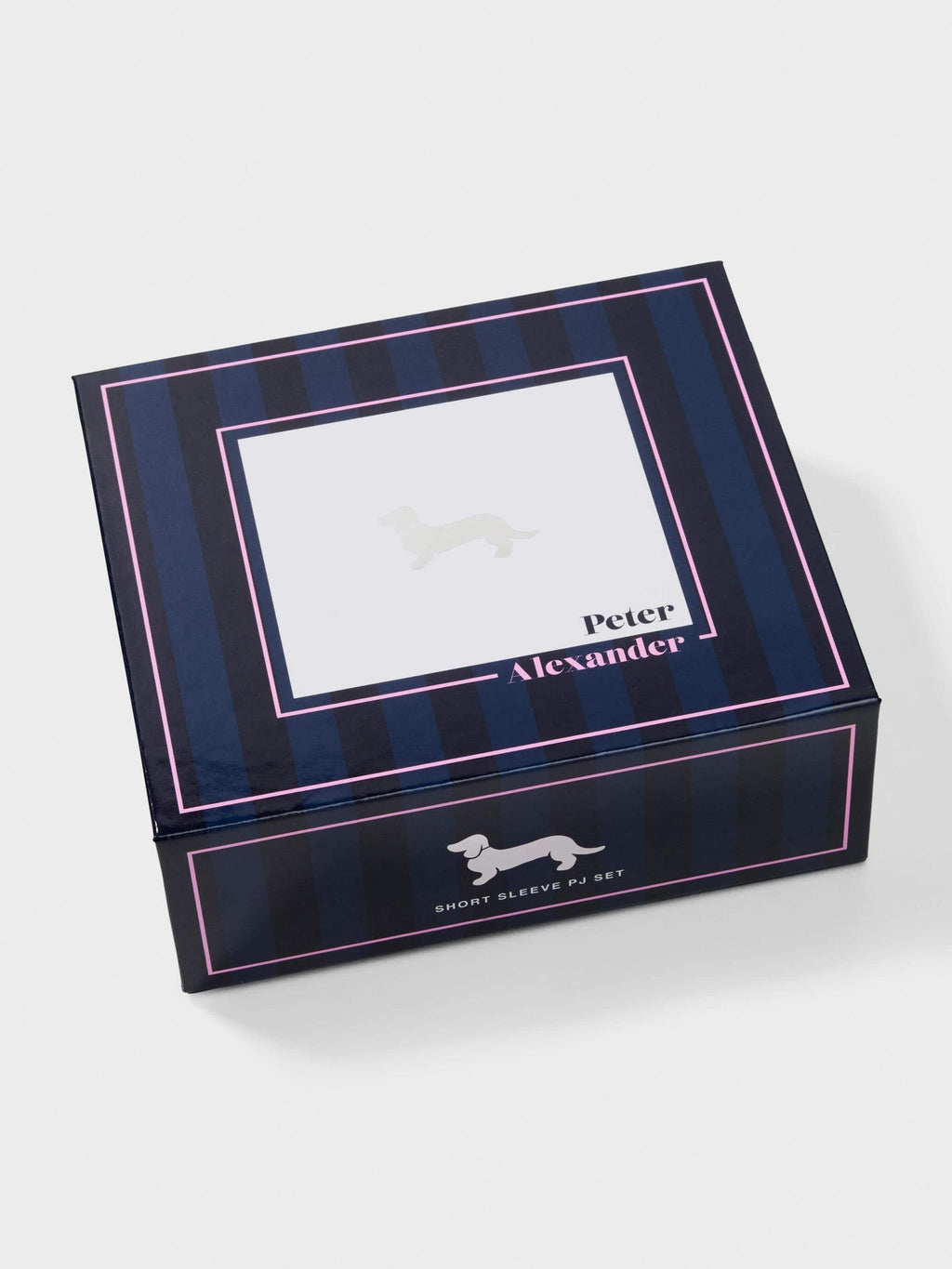 Baby Navy Satin Classic Pj Set navy image 3
