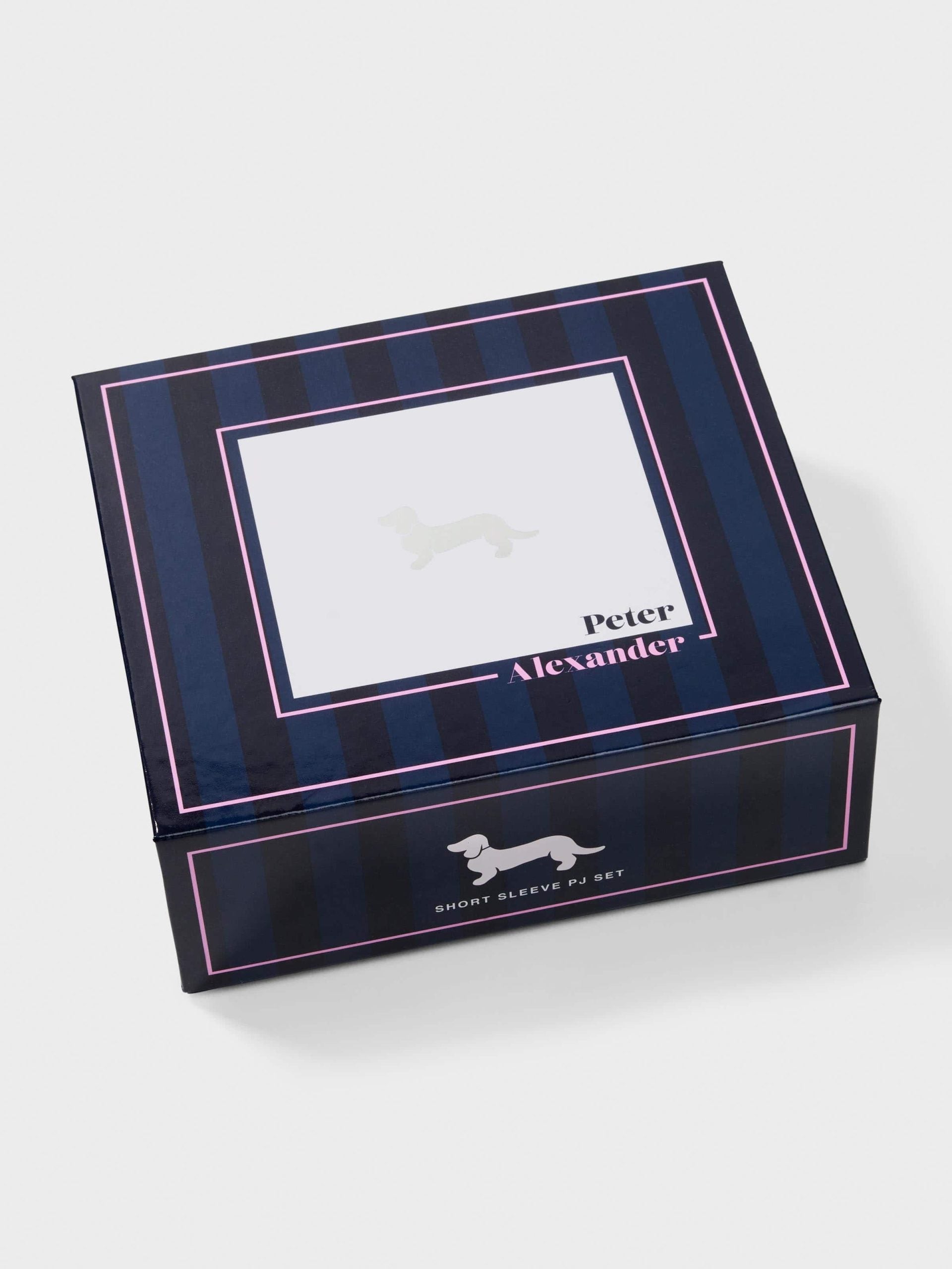 Baby Navy Satin Classic Pj Set navy image 3