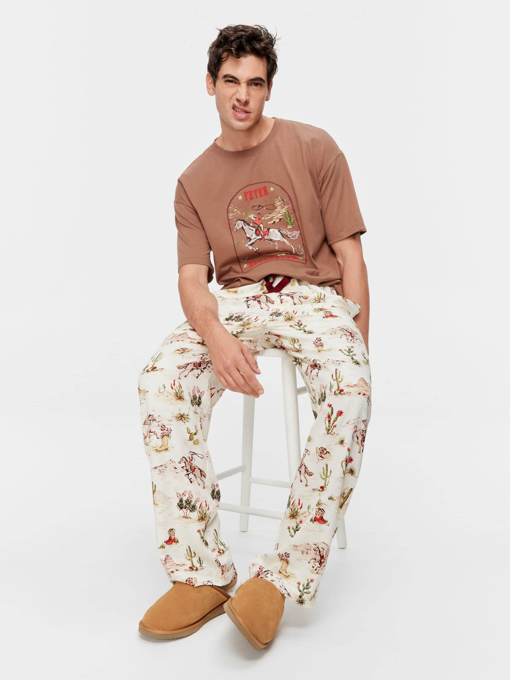 Old Western Classic Pj Pant Multi image 0