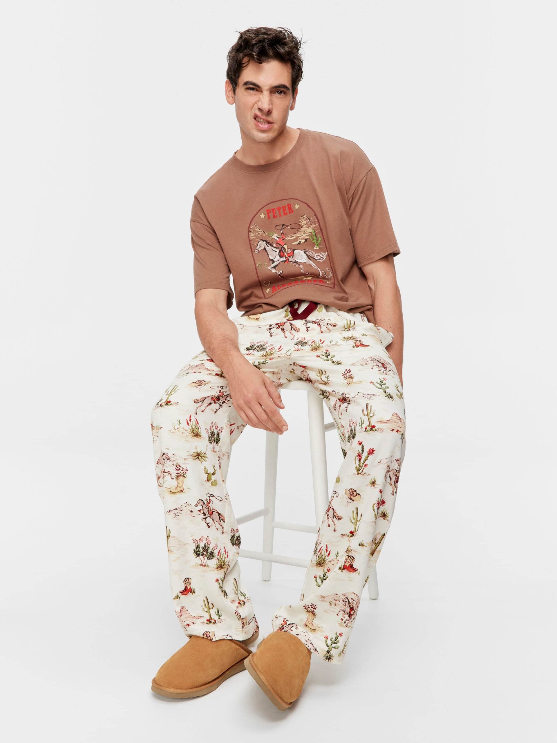Old Western Classic Pj Pant Multi image 0