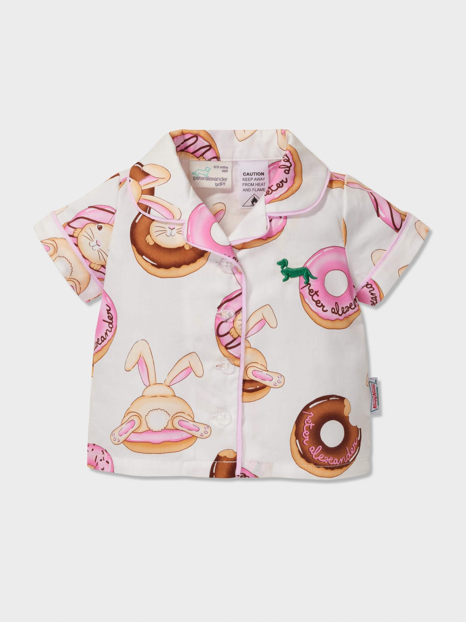 Baby Girls Krispy Kreme Classic Shortie Pj Set multi image 2