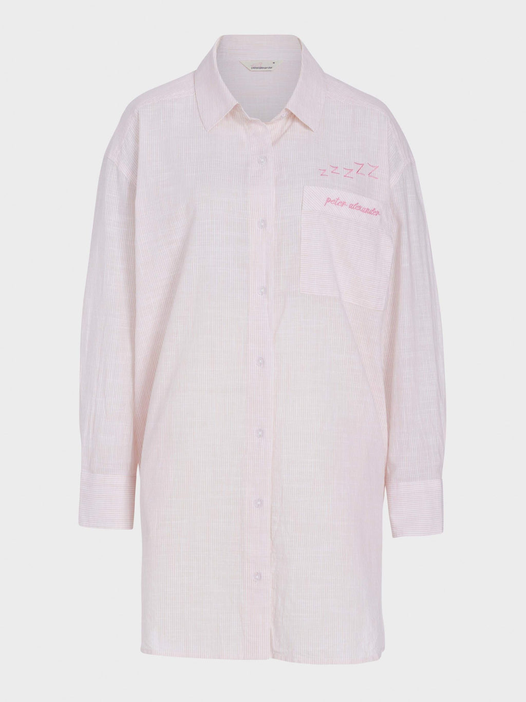 Stripe 100% Cotton Long Sleeve Nightshirt multi image 3