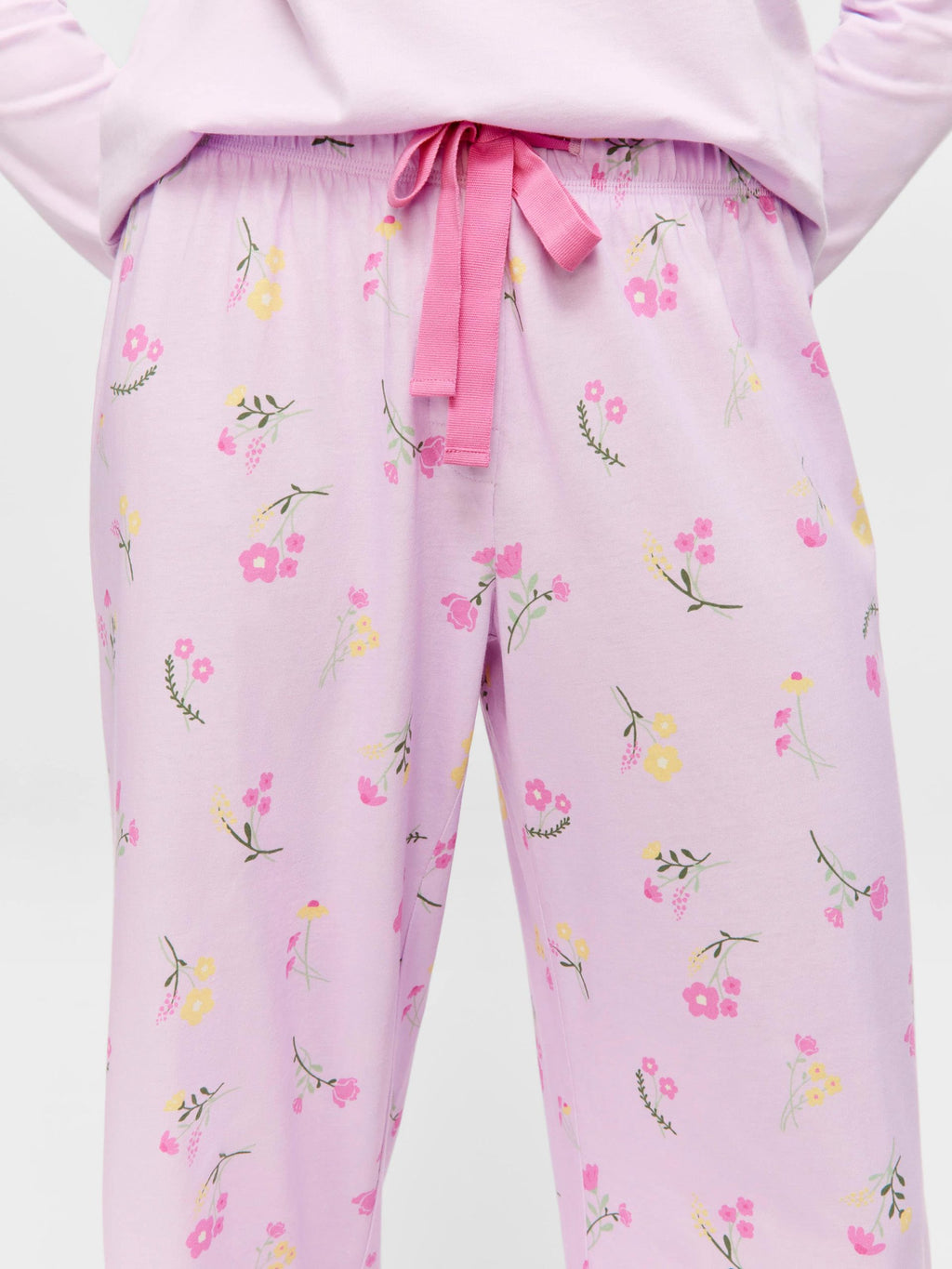 Purple Floral Ditsy Tapered Pj Pant multi image 2