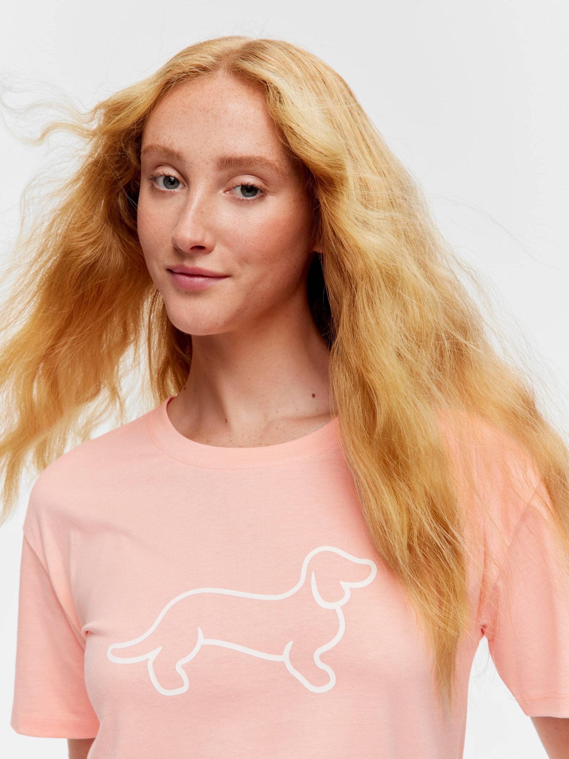Peach Logo Tee peach image 1