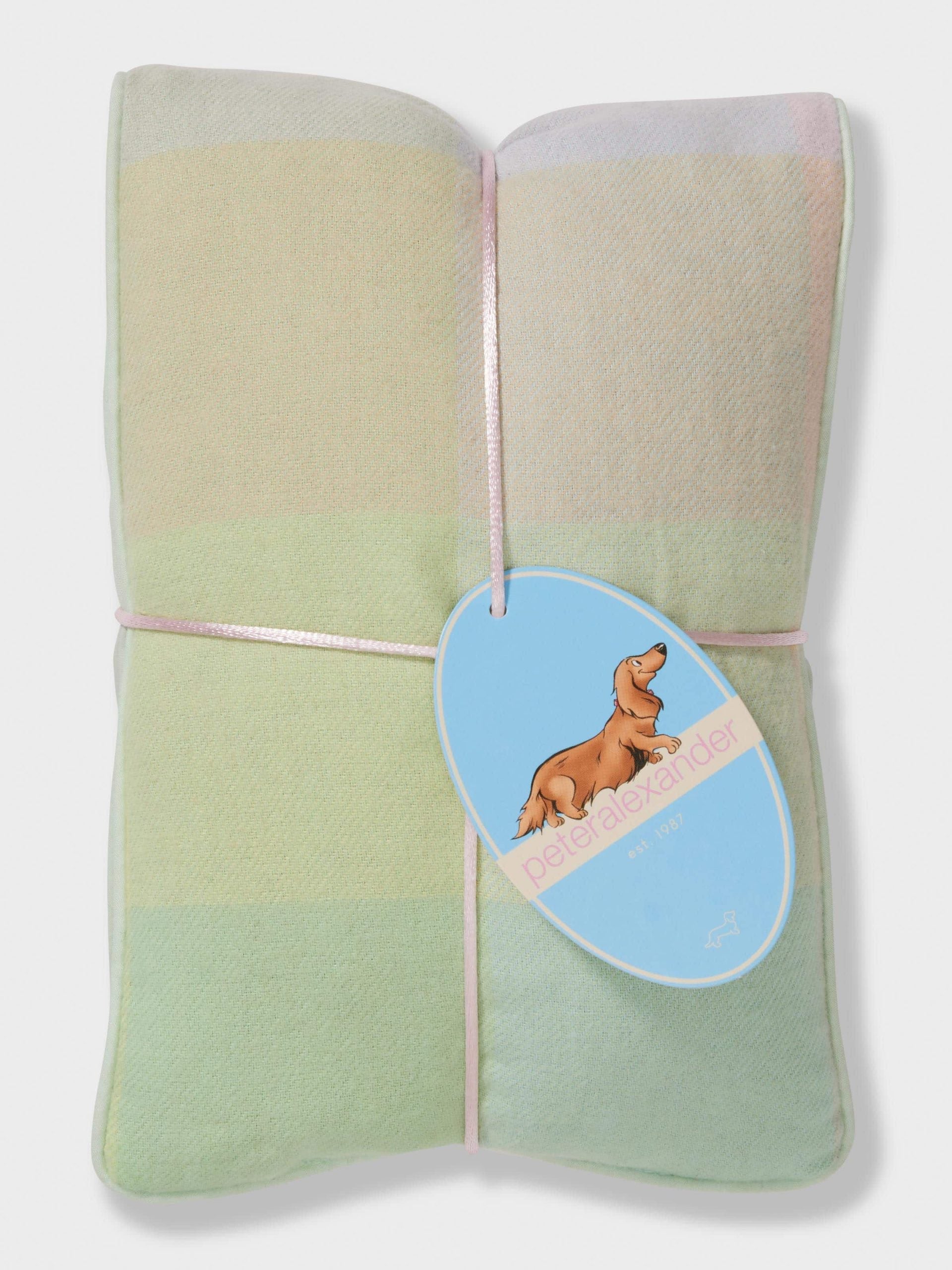 Coloured Check Heat Pillow multi image 1