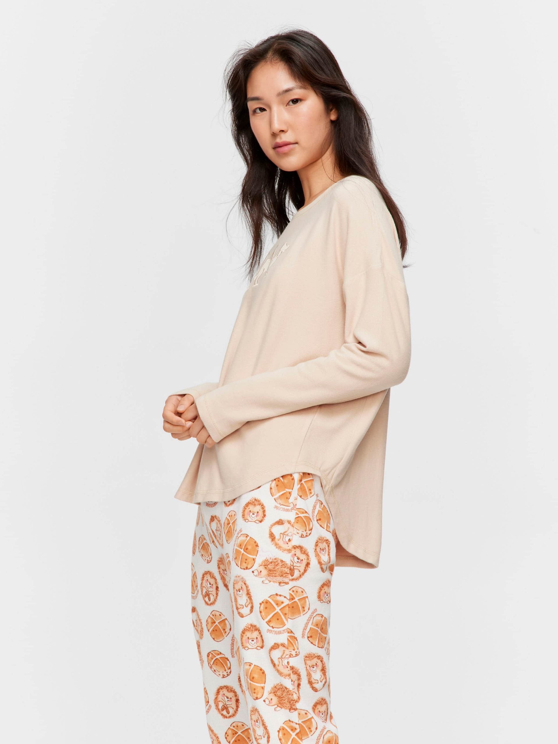 Caramel Plush P.A. Logo Sweater caramel image 2