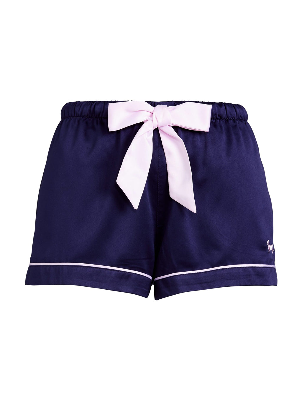 Navy Tux Luxe Satin Short navy image 3