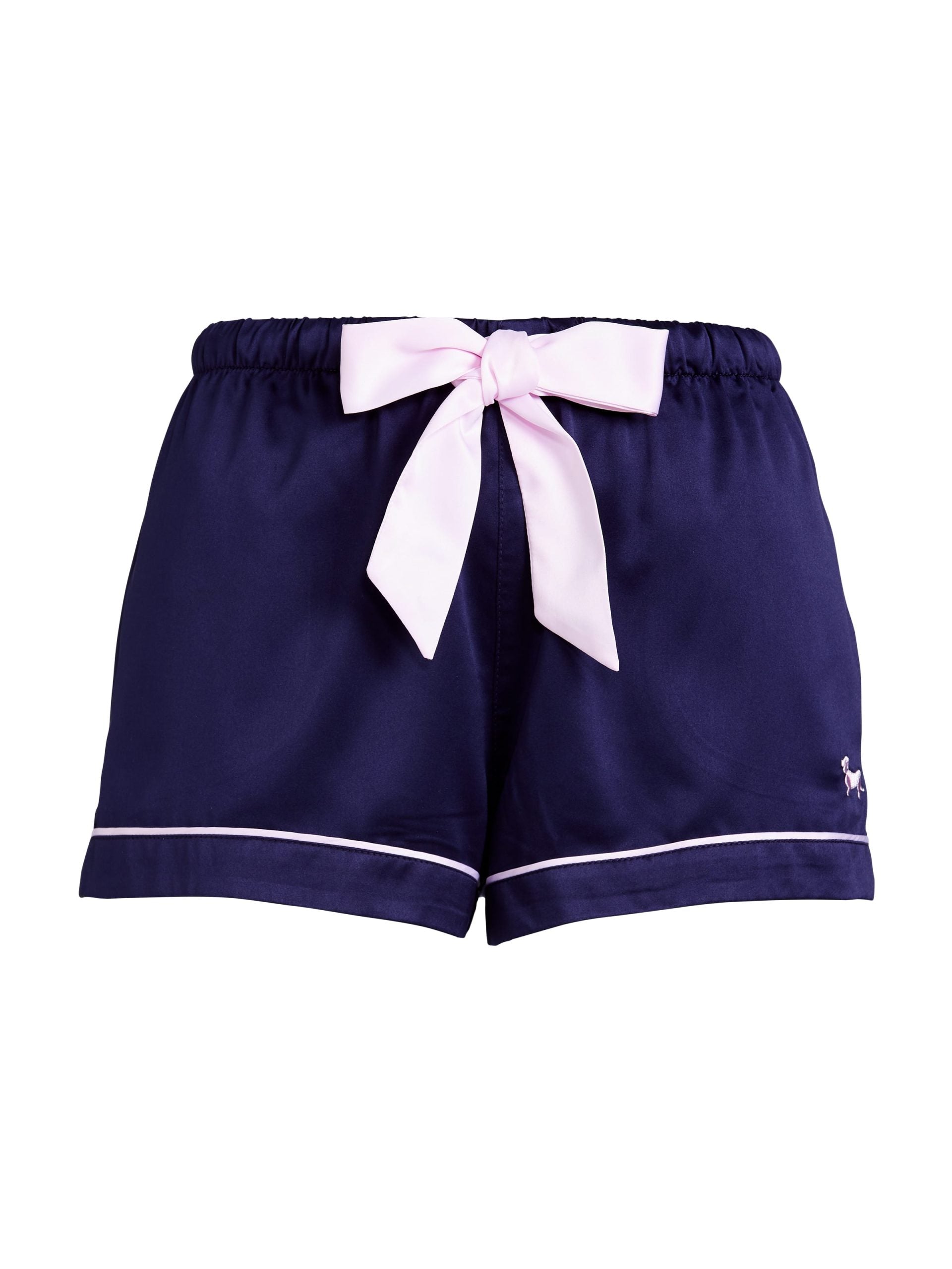 Navy Tux Luxe Satin Short navy image 3