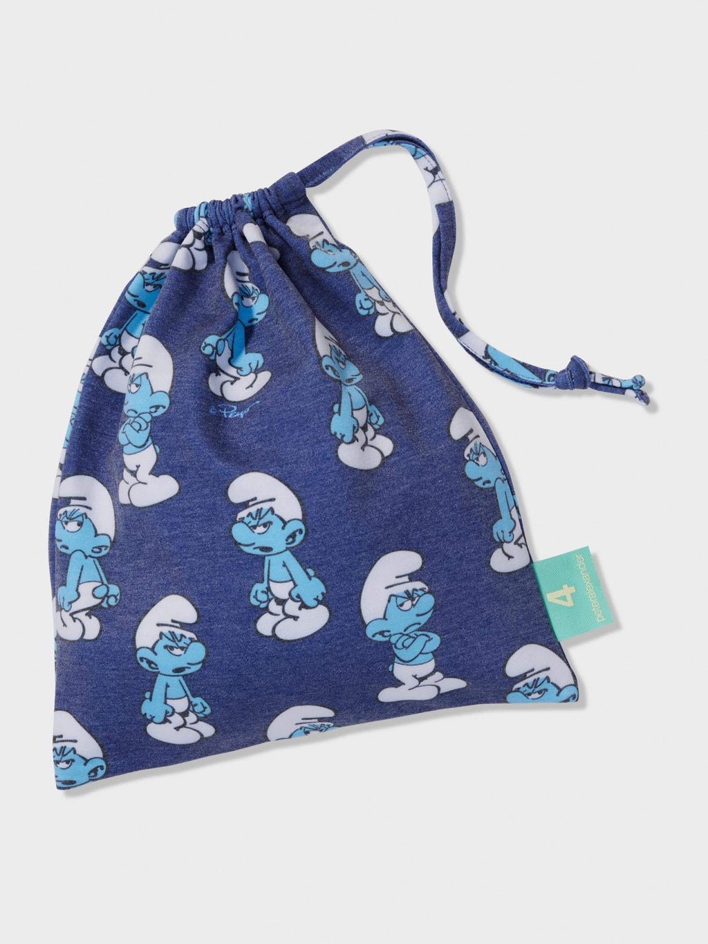 Jnr Boys Grouchy Smurf Pj Set multi image 5