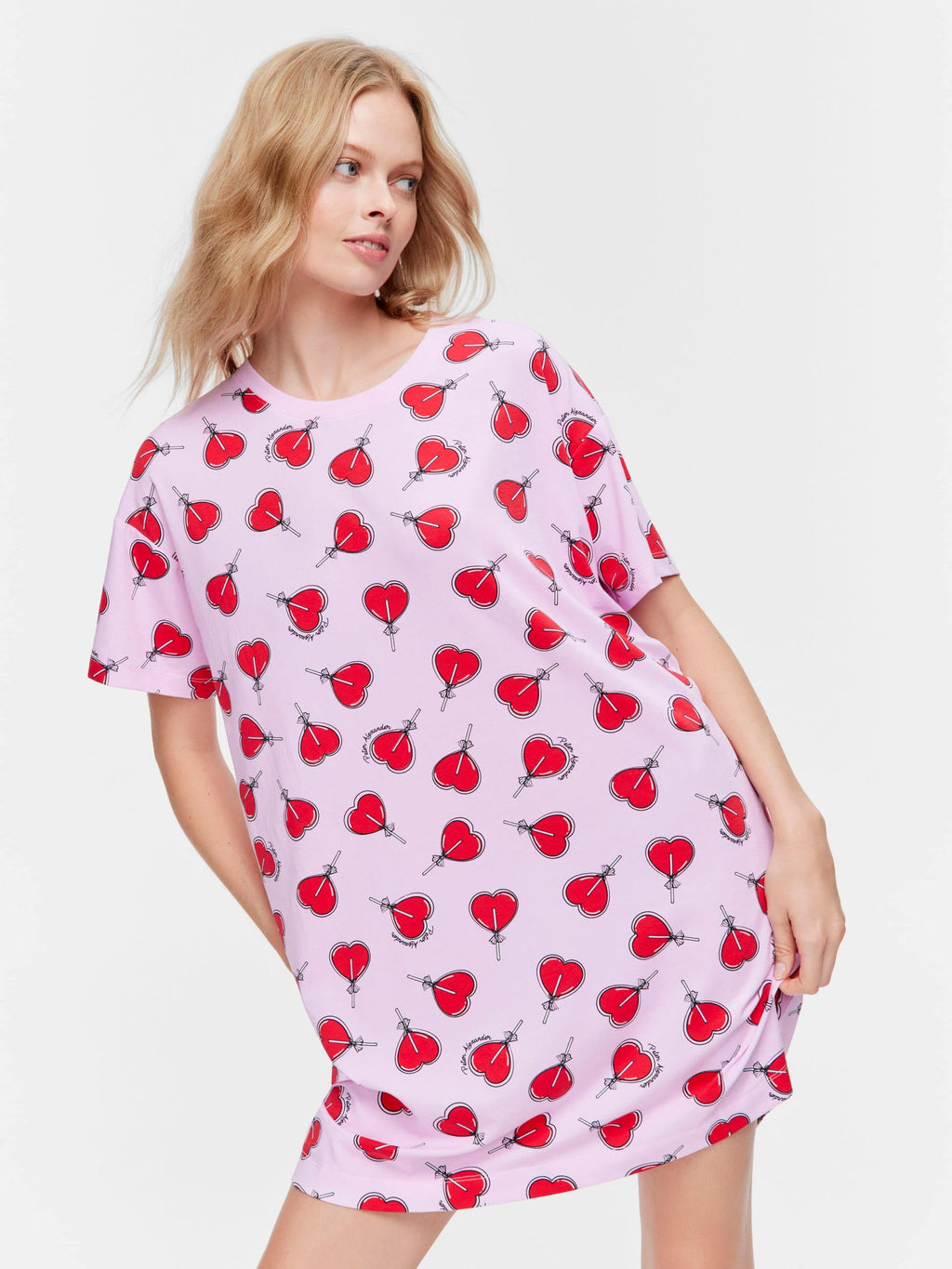 Heart Lollipop Sleep Tee multi image 1