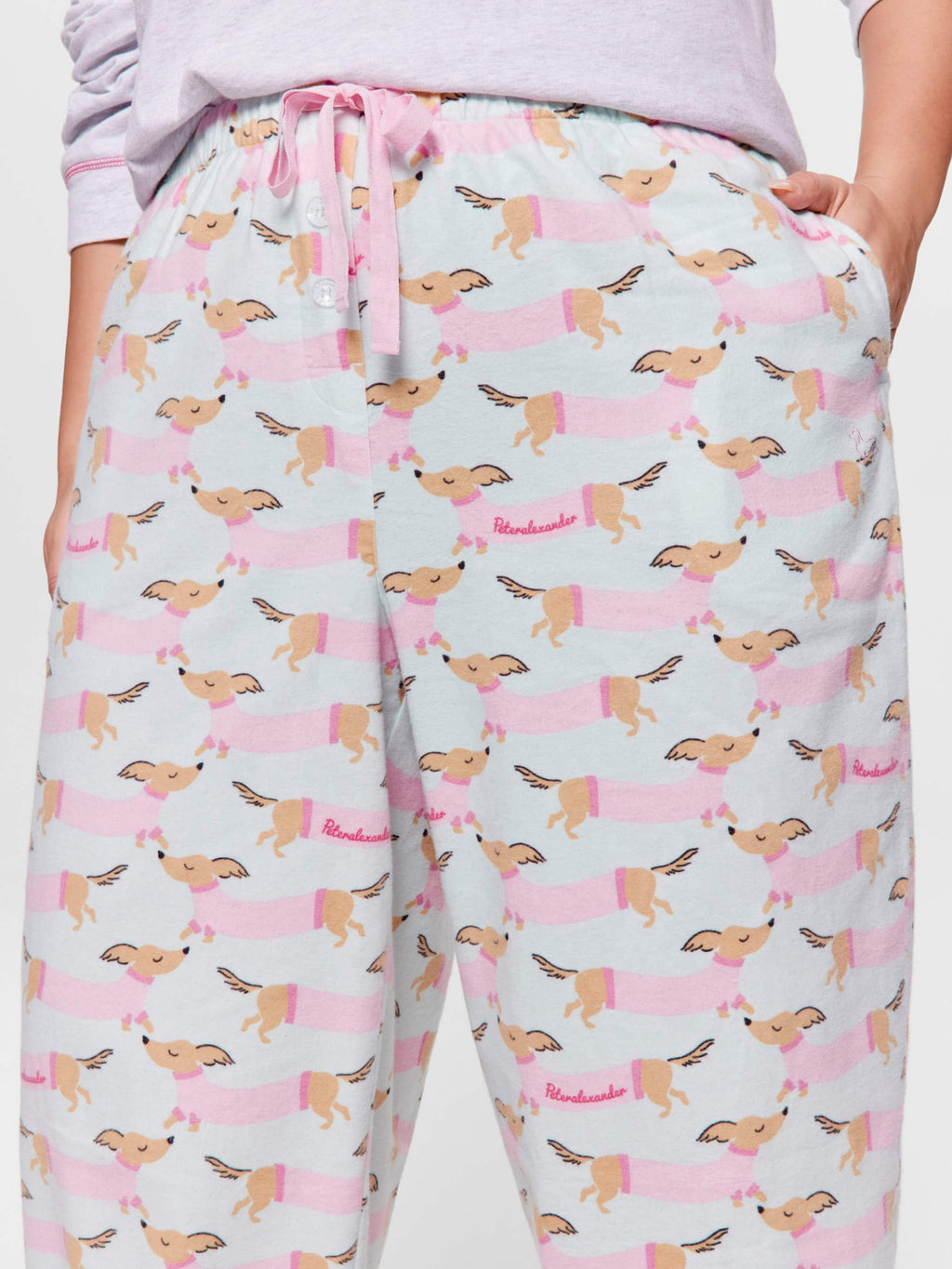 P.A. Plus Mint Penny Flannelette Pj Pant Multi image 2