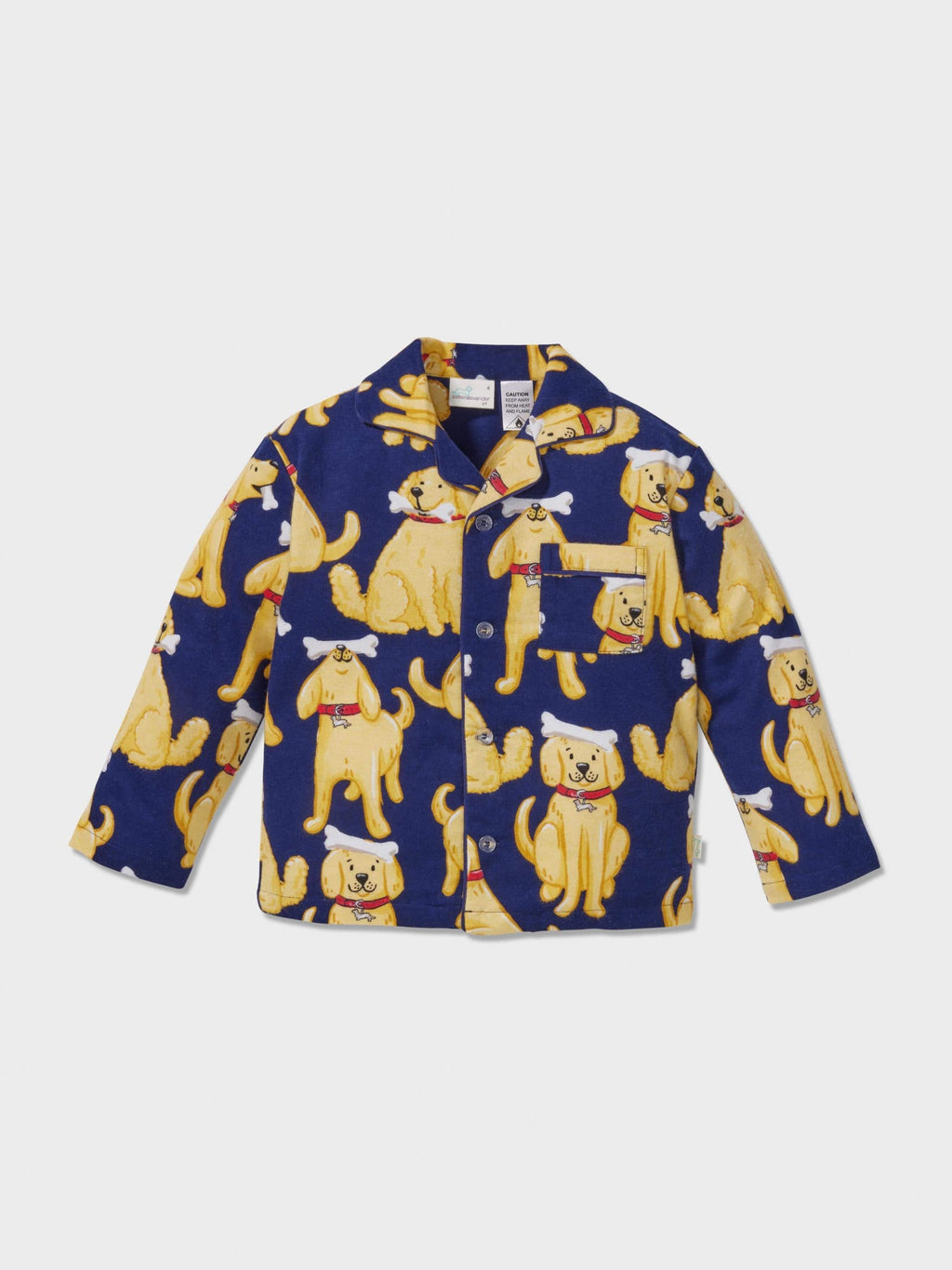 Jnr Boys Golden Retriever Classic Pj Set multi image 4