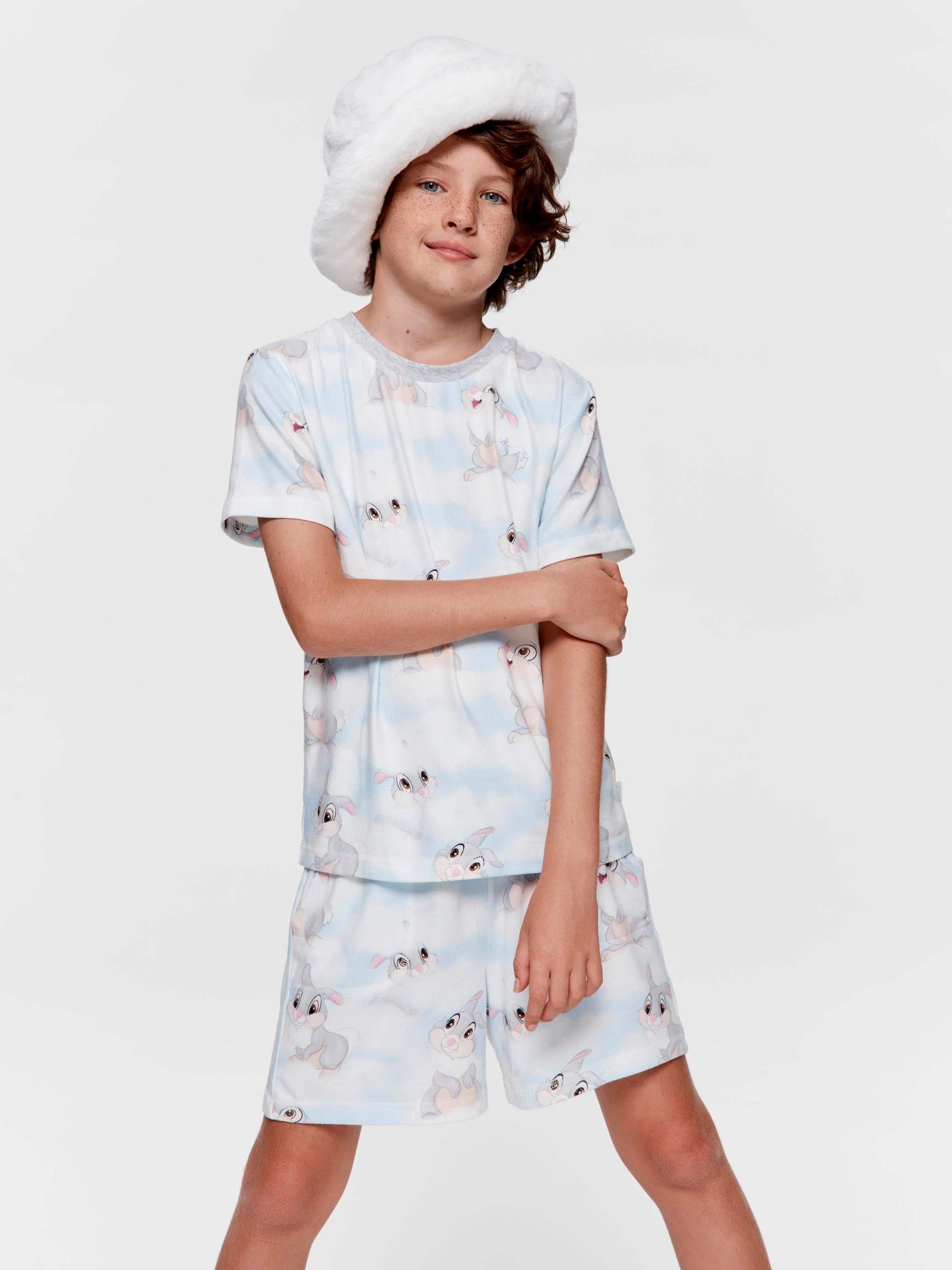 Kids Thumper Clouds Shortie Pj Set multi image 1