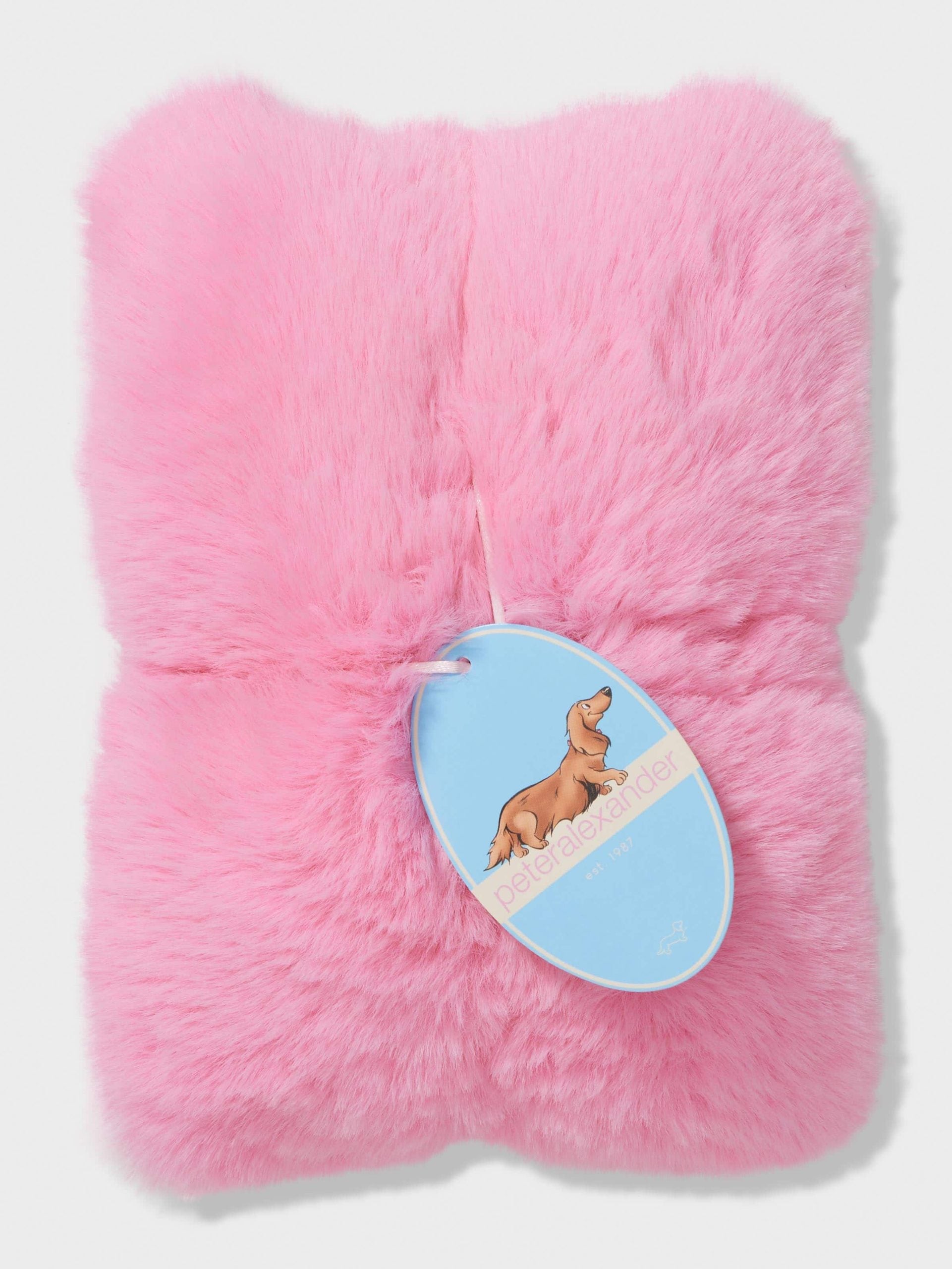 Pink Fur Heat Pillow pink image 1