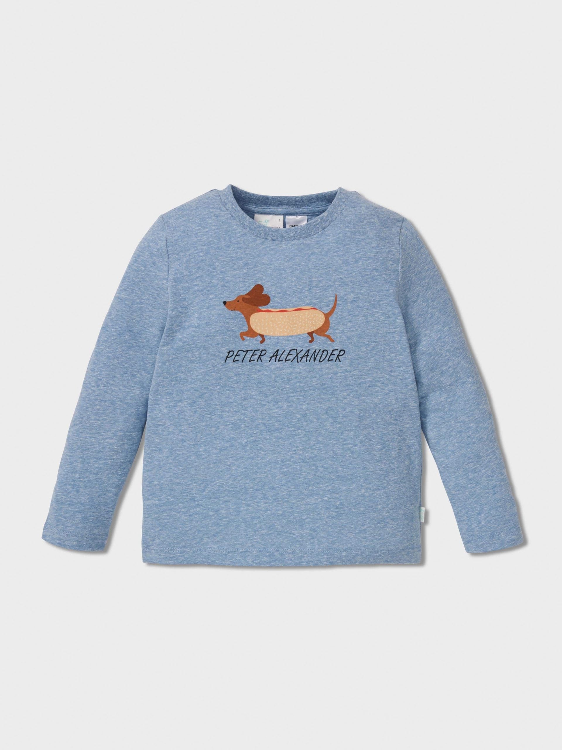 Jnr Boys Hotdog Long Pj Set multi image 2