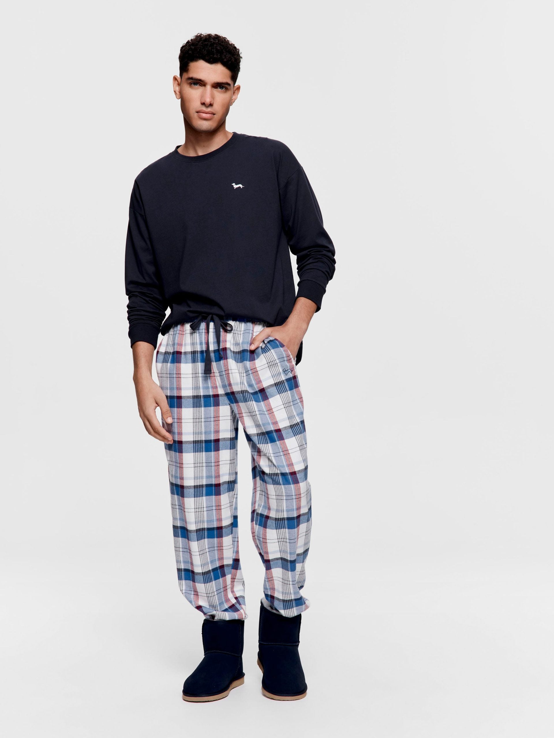 Coastal Check Classic Pj Pant multi image 0
